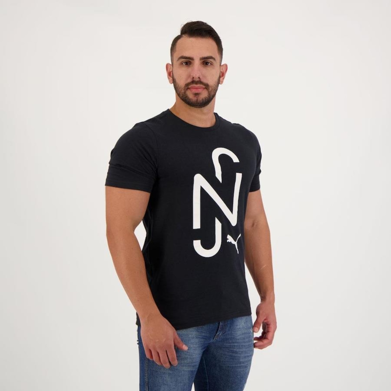 Camiseta Puma NJR Goal Casuals - Masculina - Foto 2