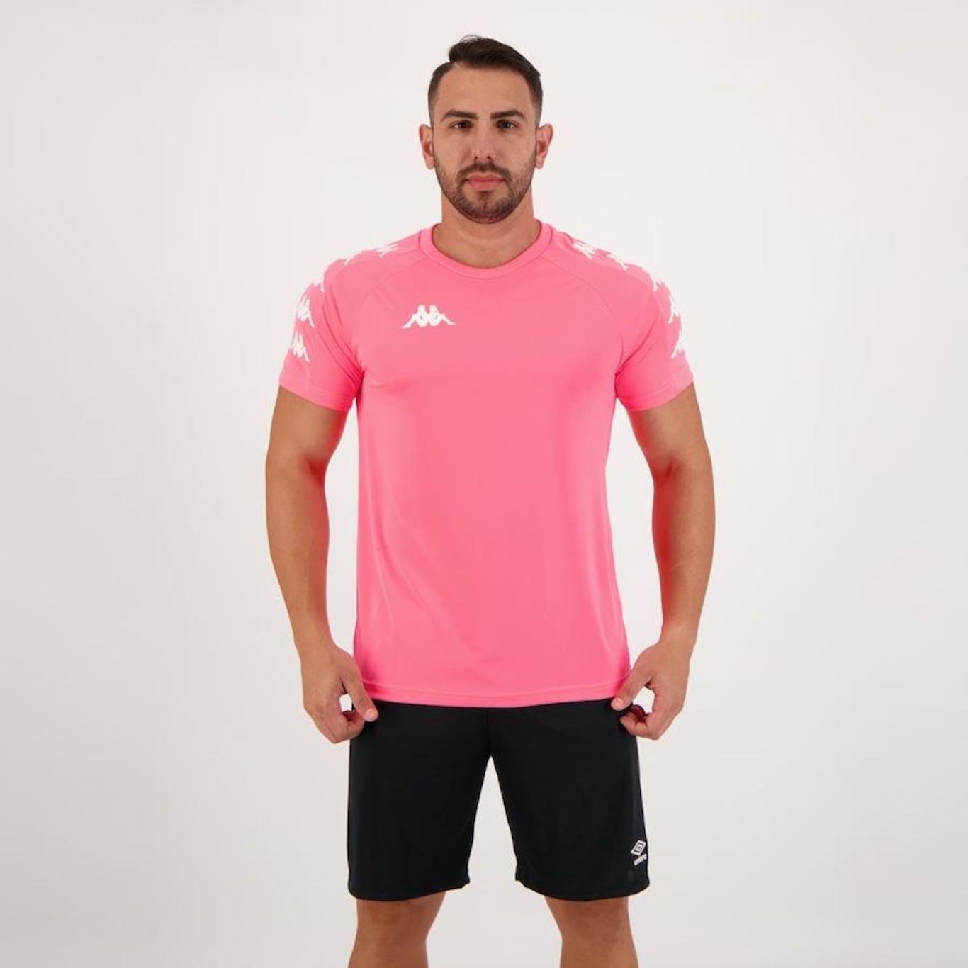 Camiseta Umbro + Calção - Masculina - Foto 1