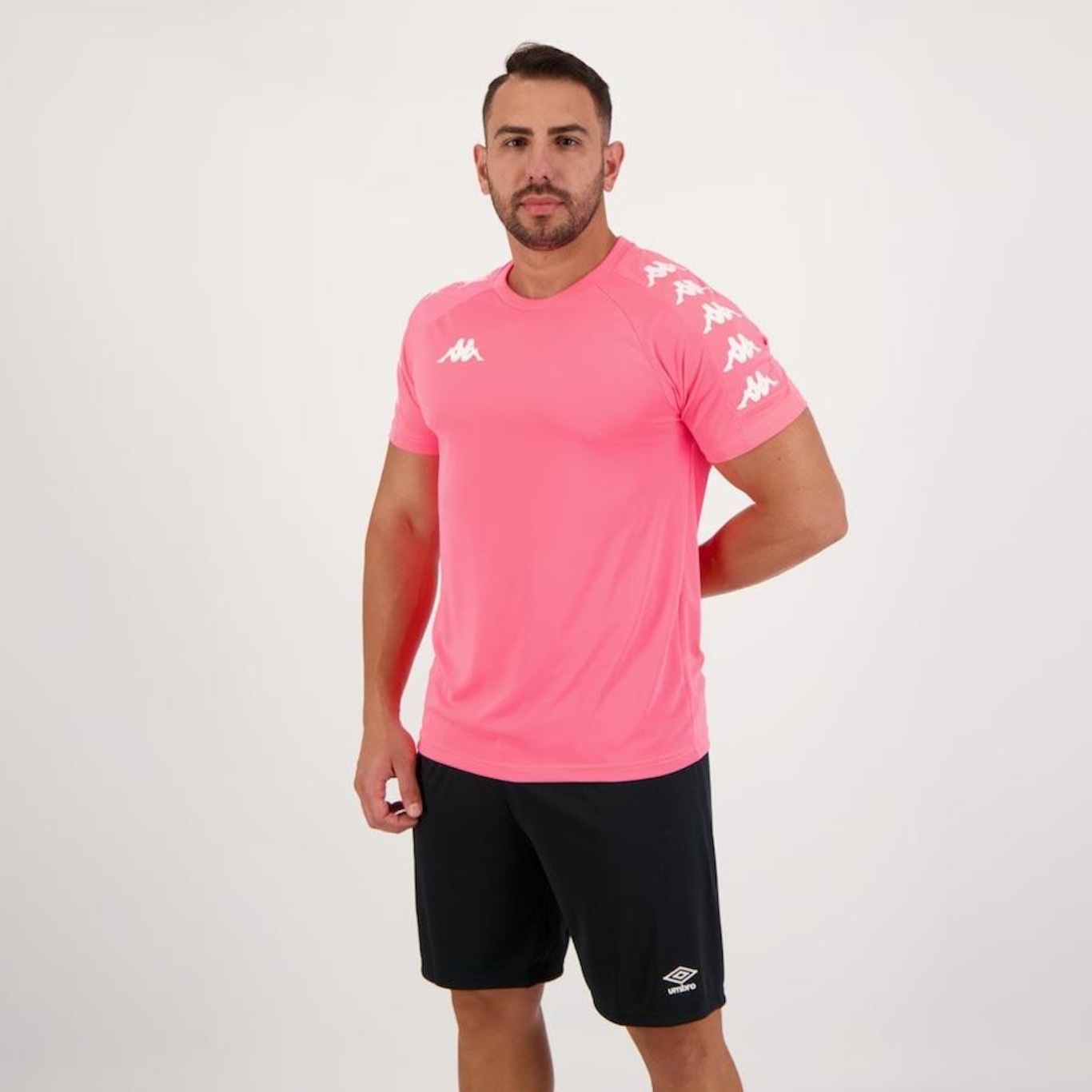 Camiseta Umbro + Calção - Masculina - Foto 4