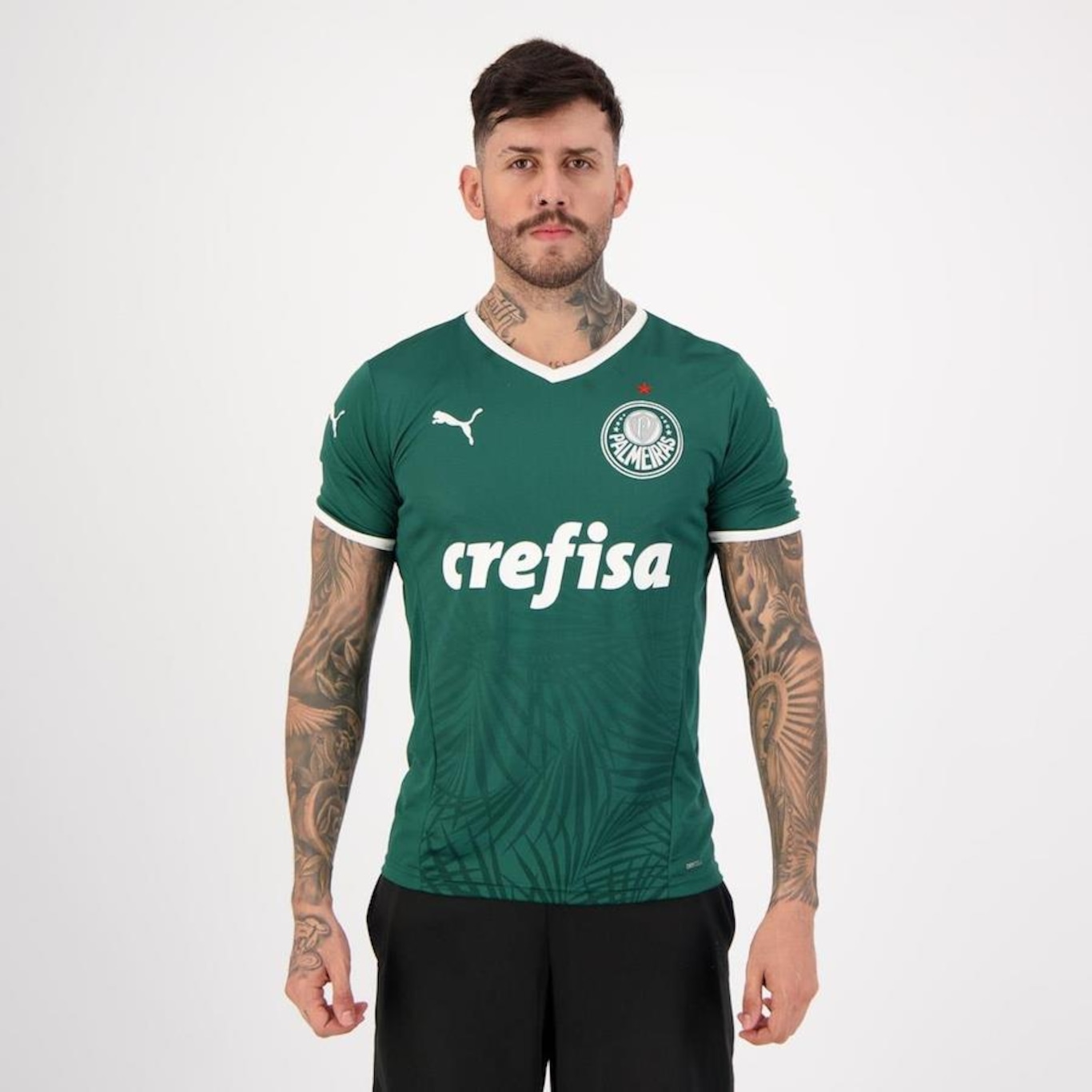 Camisa Puma Palmeiras I 2022 7 Dudu - Masculina - Foto 2