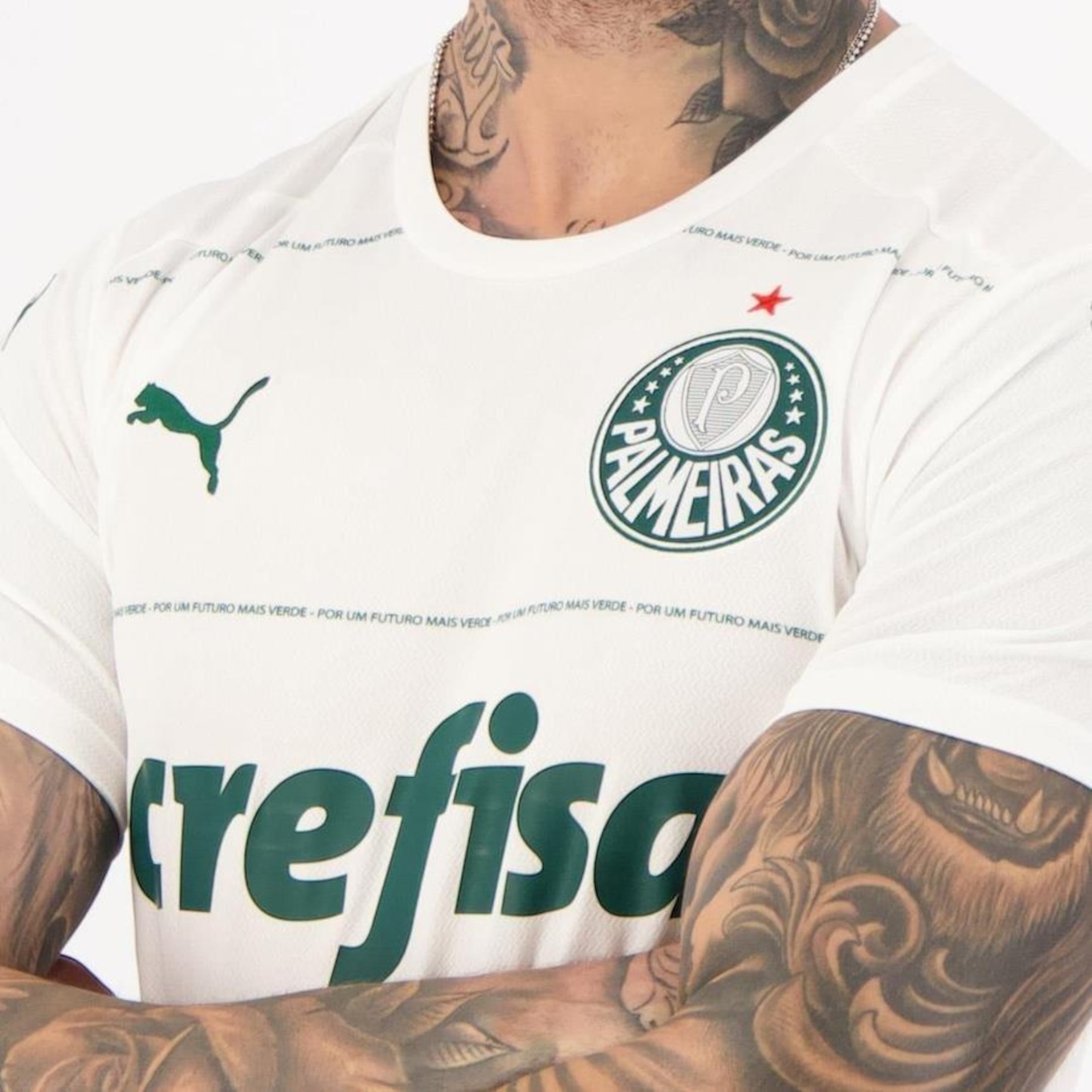 Camisa Puma Palmeiras II 2022 7 Dudu - Masculina - Foto 4