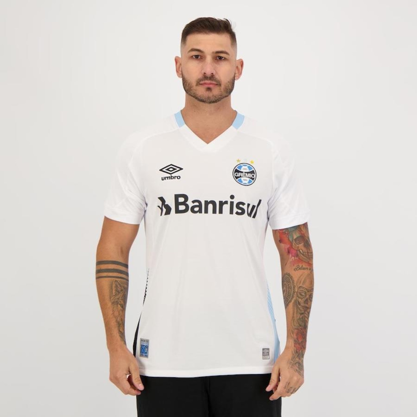 Camisa Umbro Grêmio II 2022 Com Número - Masculina - Foto 1