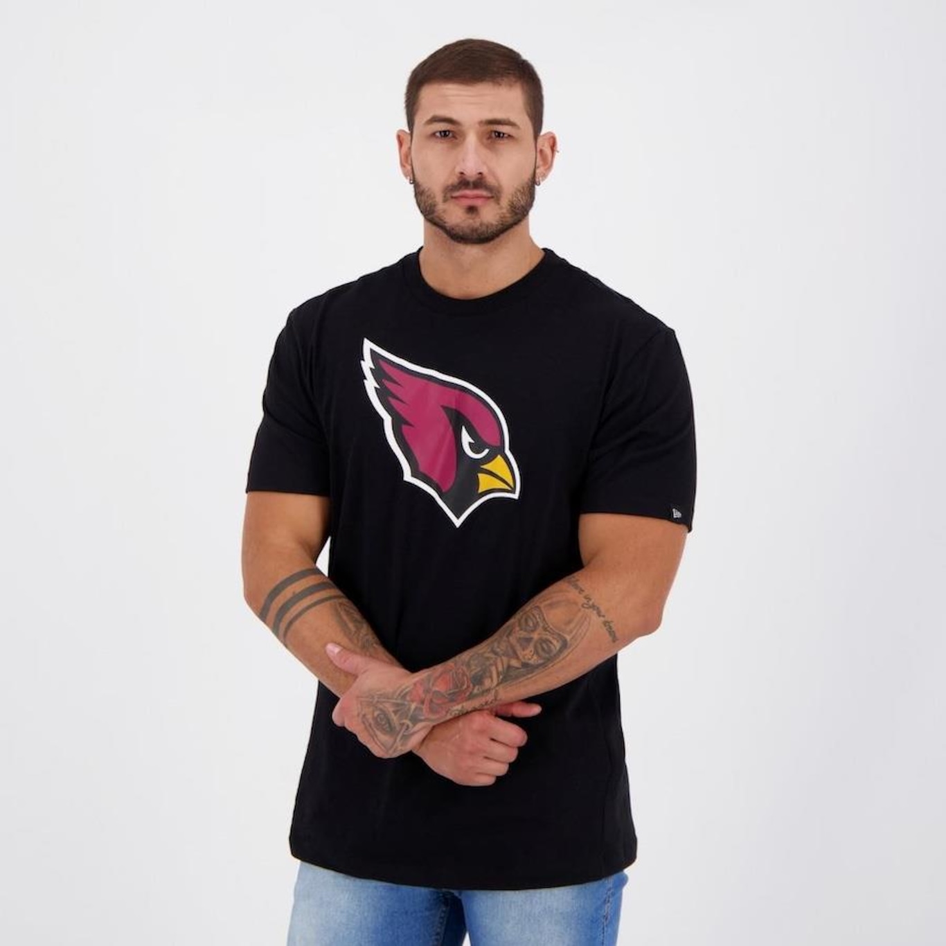 Camiseta New Era NFL Arizona Cardinals - Masculina - Foto 2