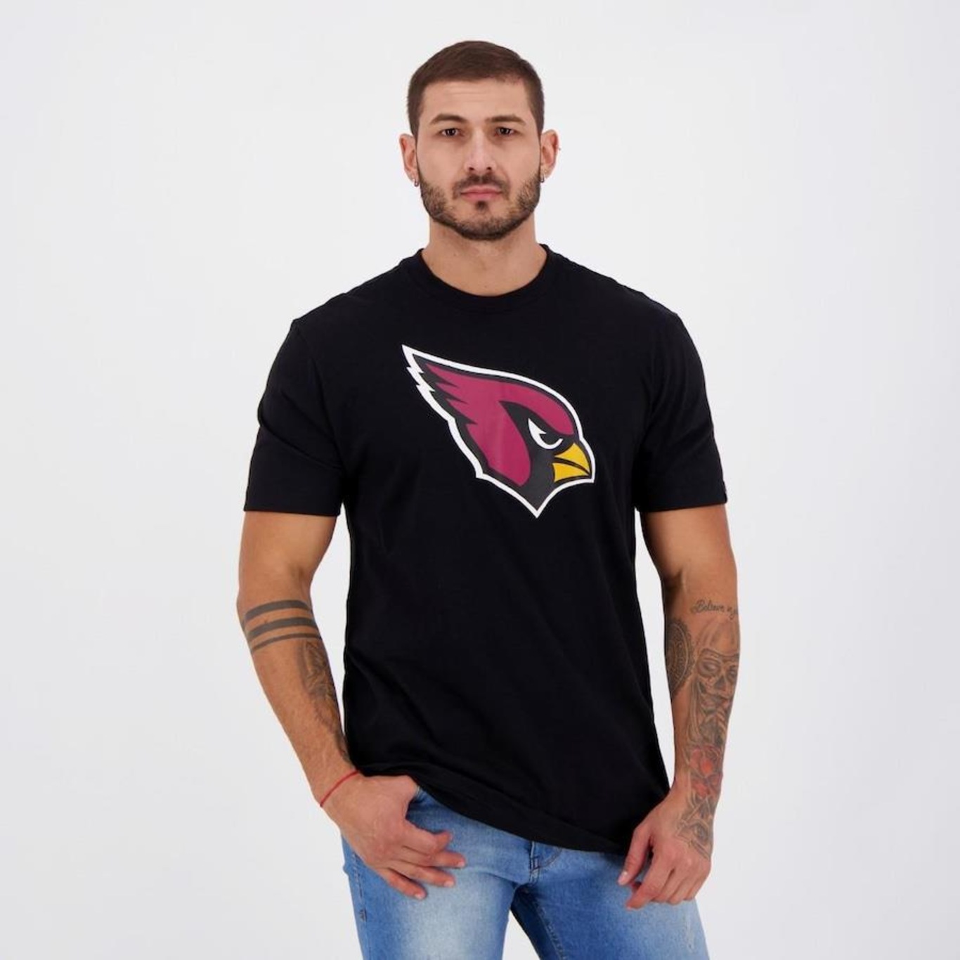 Camiseta New Era NFL Arizona Cardinals - Masculina - Foto 5