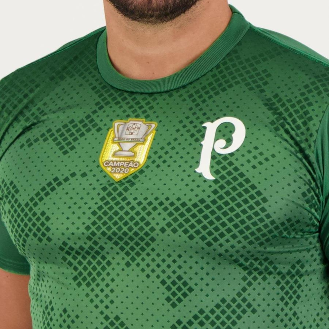 Camisa do Palmeiras Gianniotti Patch Campeão Copa do Brasil 2020 -  Masculina