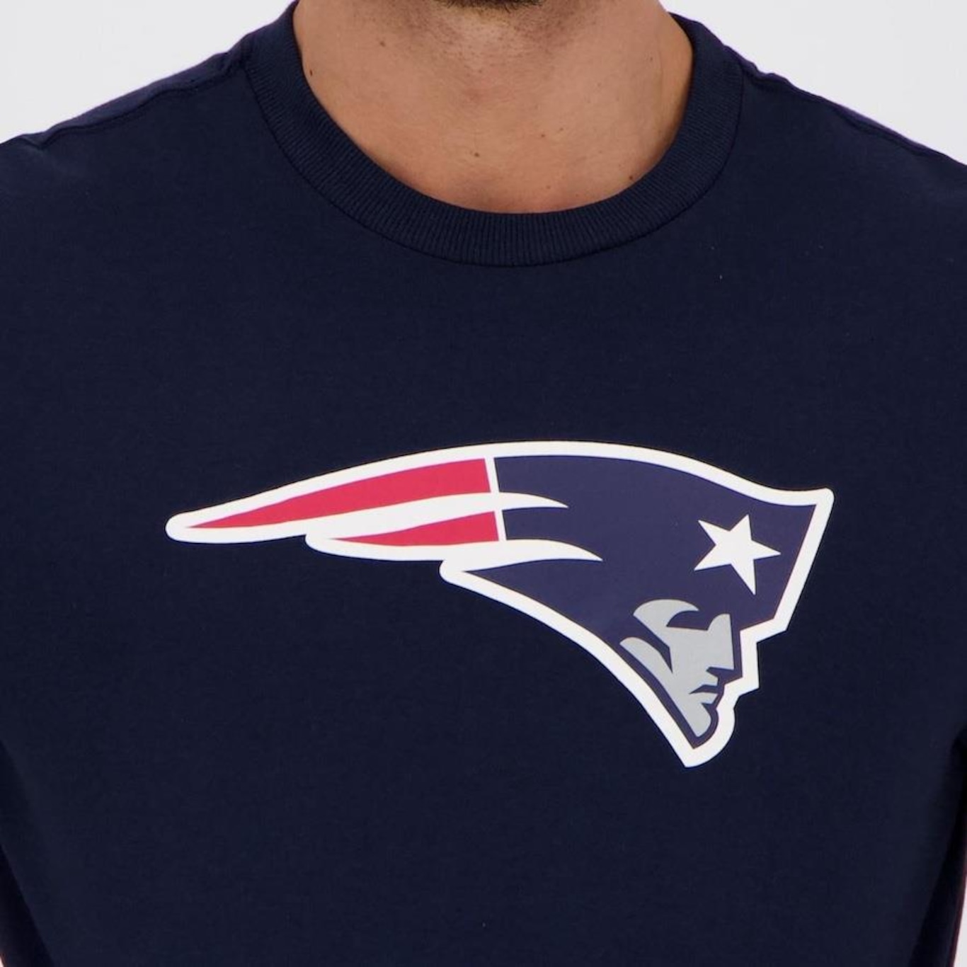 Camiseta New Era NFL New England Patriots Strike - Masculina - Foto 4