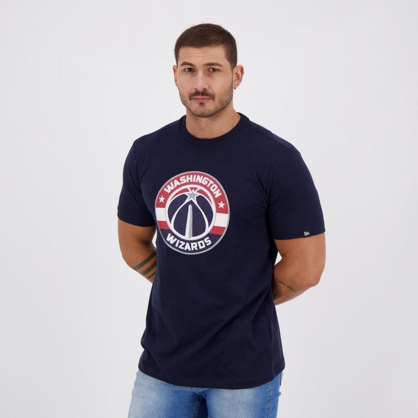 Camiseta New Era NBA Washington Wizards - Masculina - Foto 2