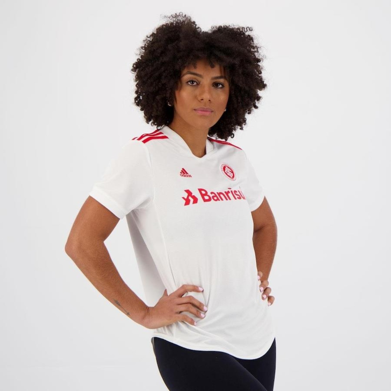 Camisa do Internacional I adidas 2021 - Feminina