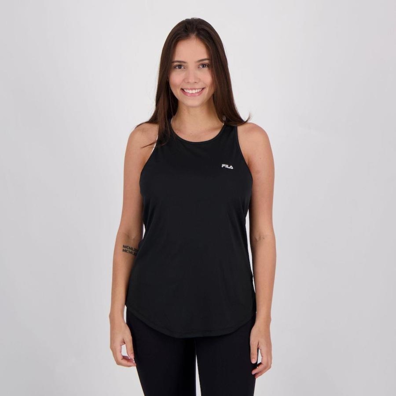 Camiseta Regata Fila Basic Sports - Feminina - Foto 2