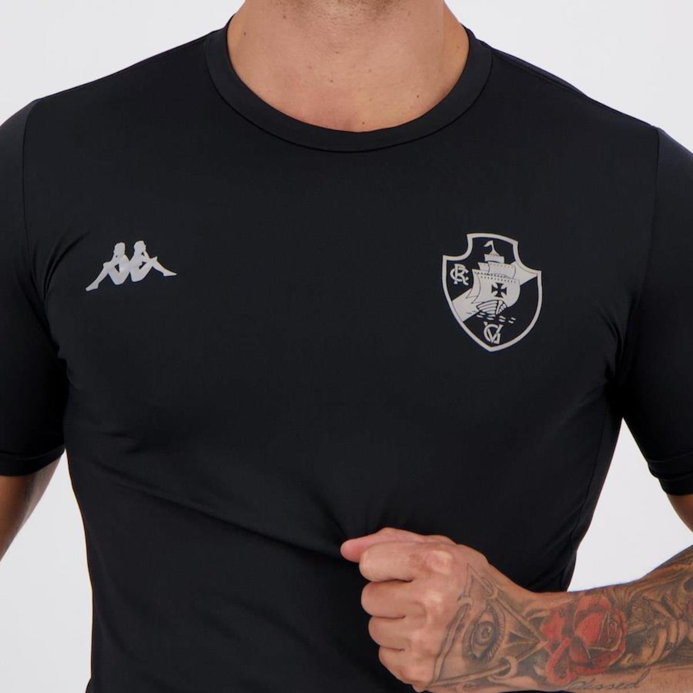 Camisa Térmica Kappa Vasco Sport - Masculina - Foto 4