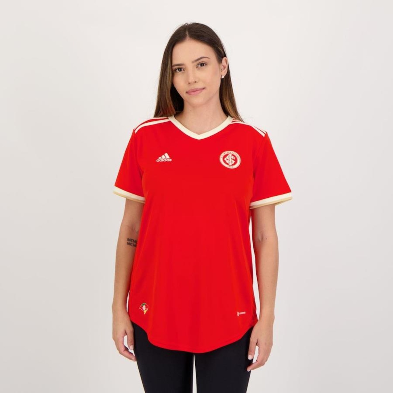 Camisa Internacional 2021 Feminina Outubro Rosa Adidas