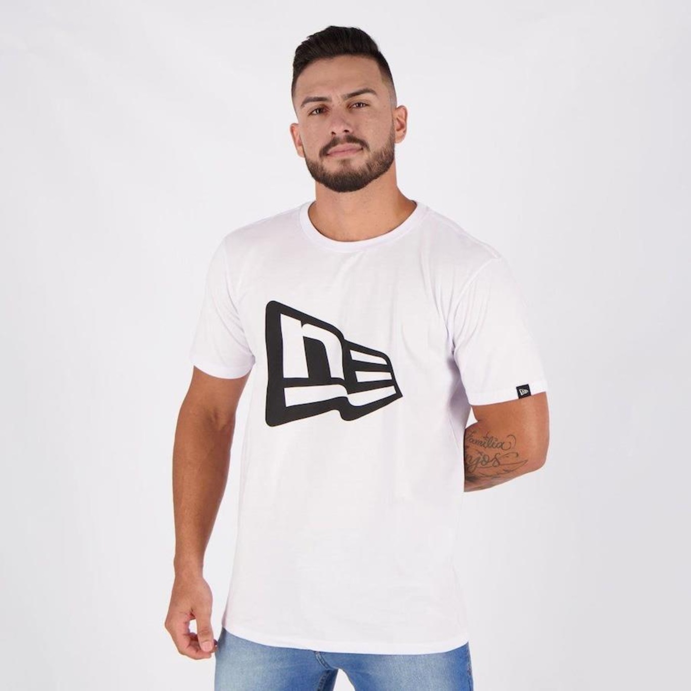 Camiseta New Era Essentials Flag - Masculina - Foto 5