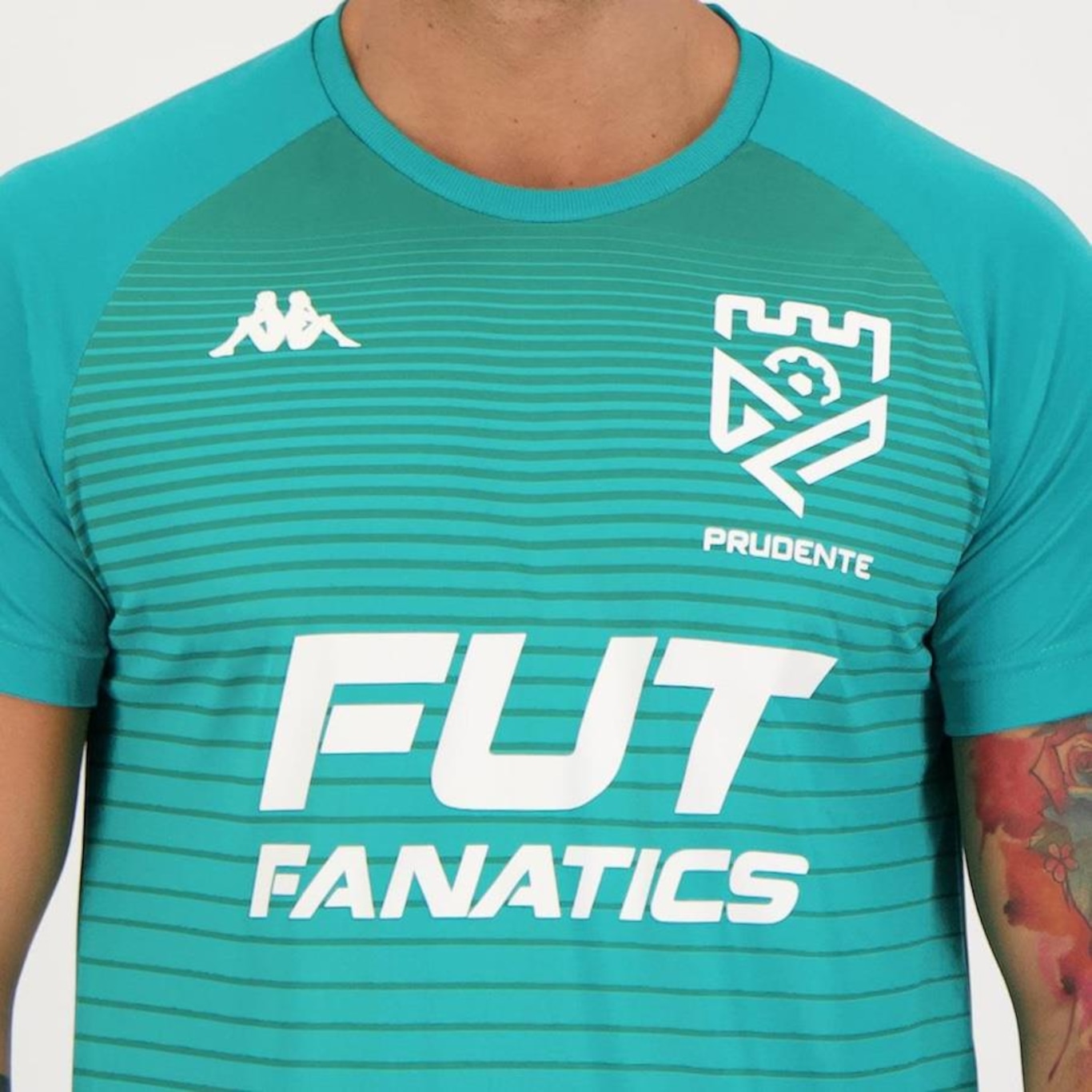 Camisa Kappa Grêmio Prudente Comissão Técnica 2022 - Masculina - Foto 4