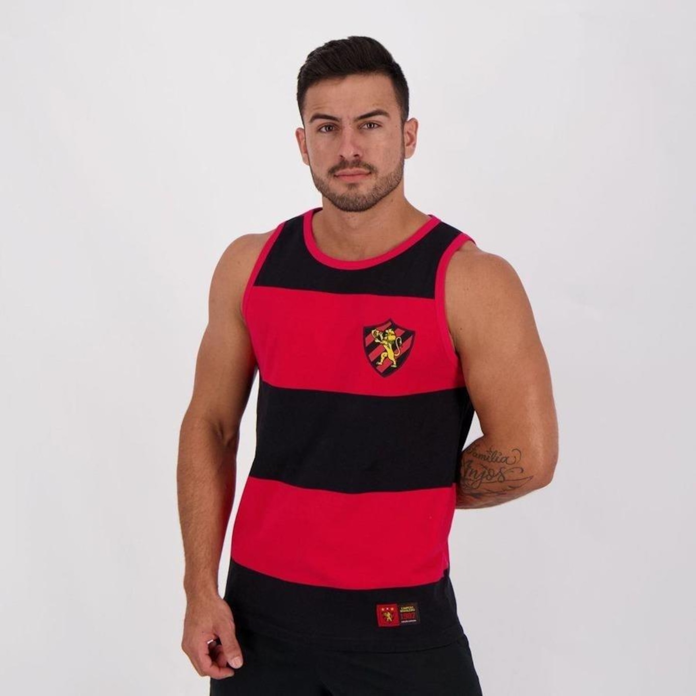 Camiseta Regata Sport Recife Futfanatics Retrô 1987 - Masculina - Foto 2