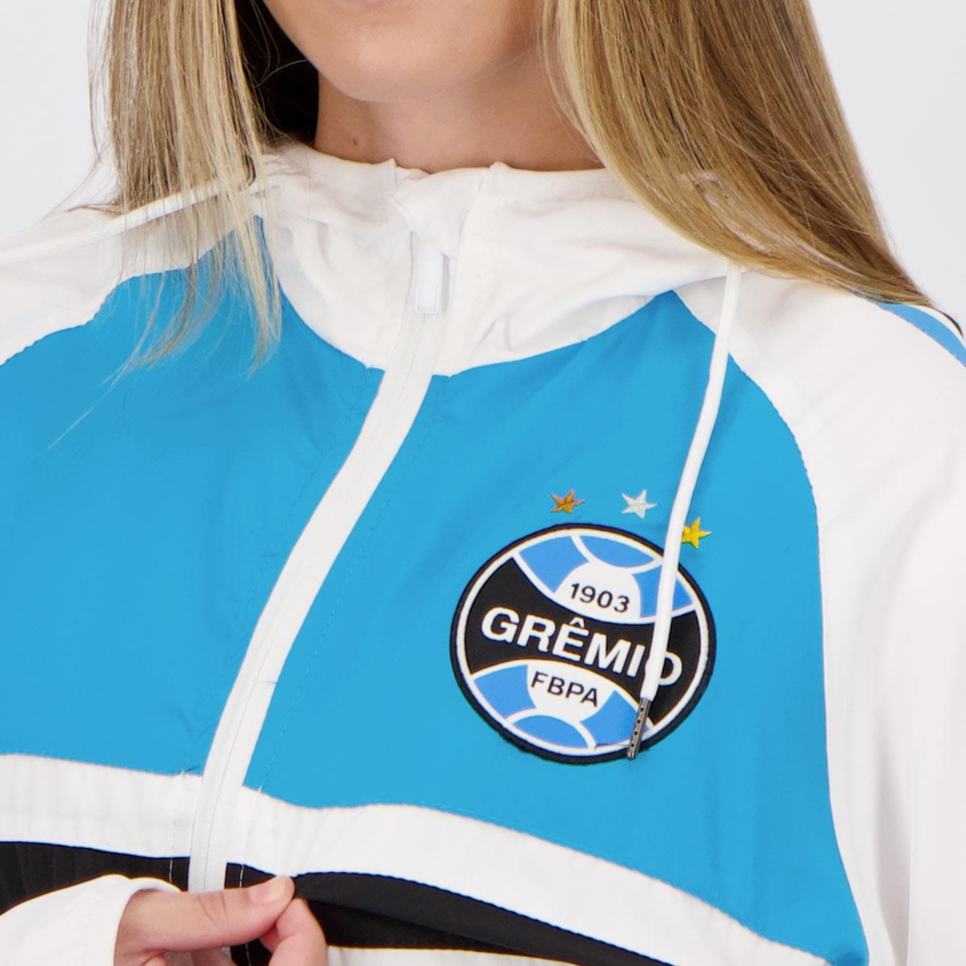 Jaqueta fashion do gremio feminina