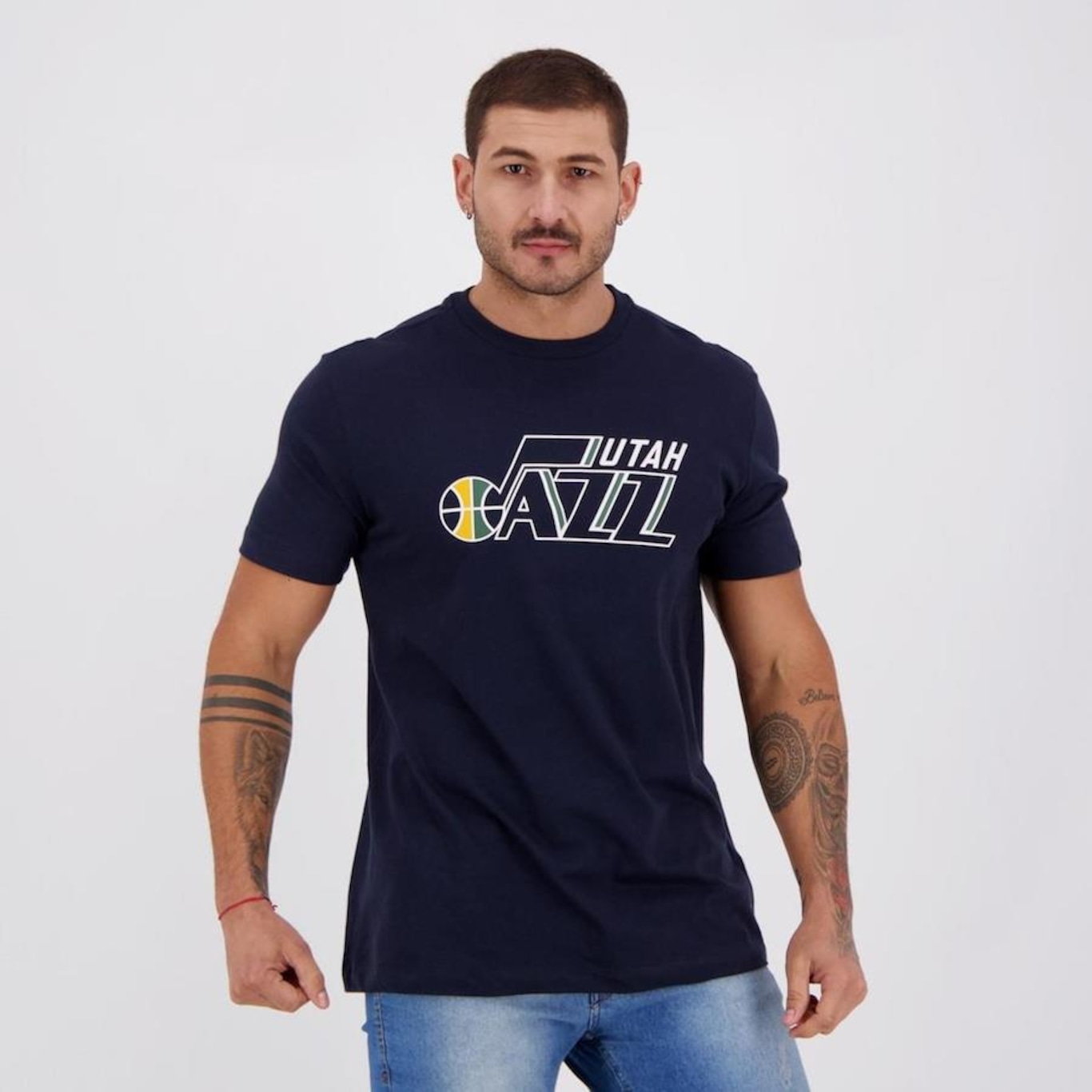 Camiseta New Era NBA Utah Jazz - Masculina - Foto 2