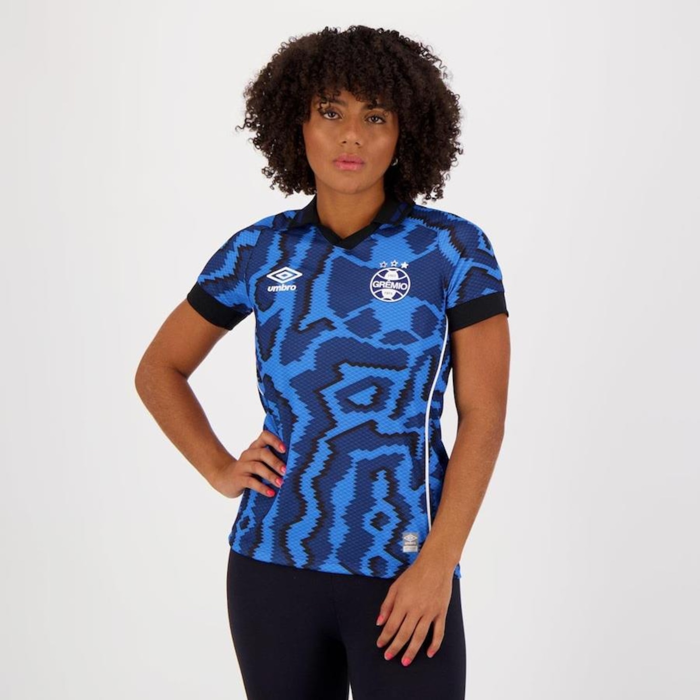 Camisa Umbro Grêmio III 2021 - Feminina - Foto 1