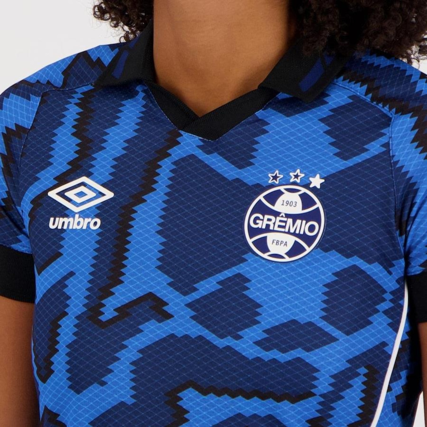 Camisa Umbro Grêmio III 2021 - Feminina - Foto 4