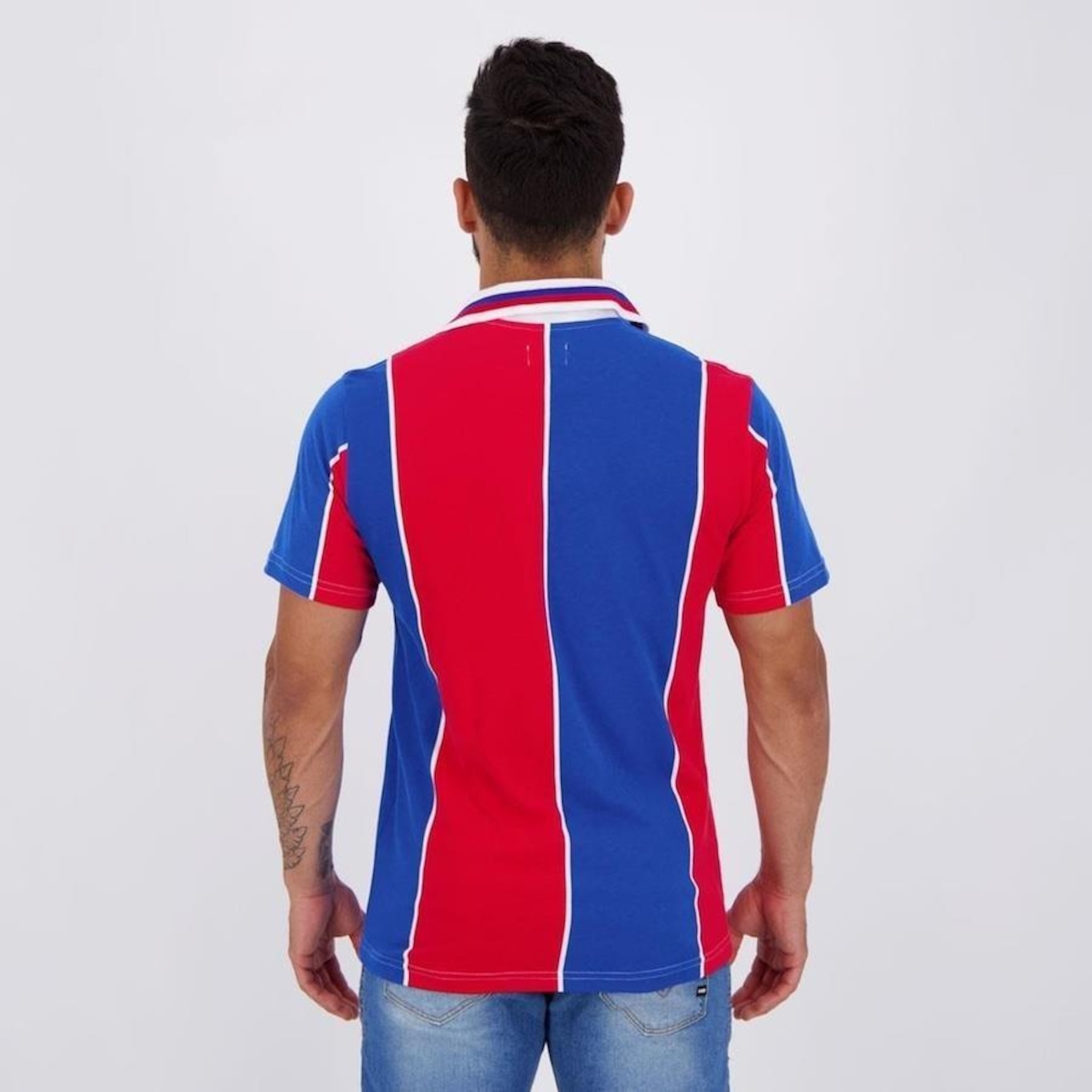 Camisa do Bahia Retrô Raudnei 1994 - Masculina - Foto 3