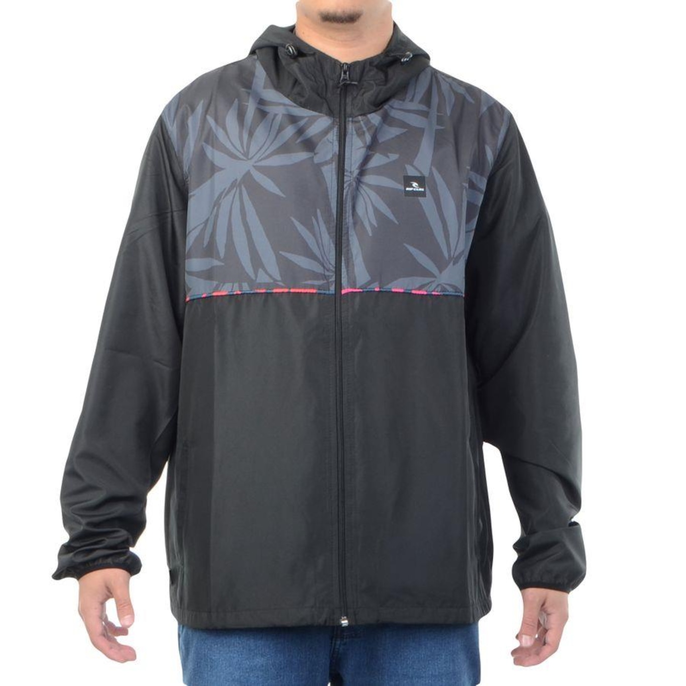 Jaqueta Rip Curl Windbreaker Estampado - Masculina - Foto 1