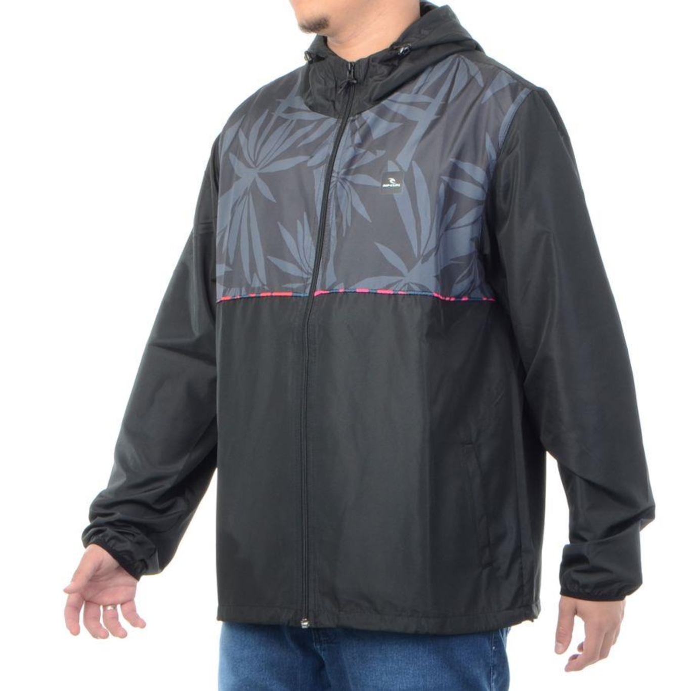 Jaqueta Rip Curl Windbreaker Estampado - Masculina - Foto 2