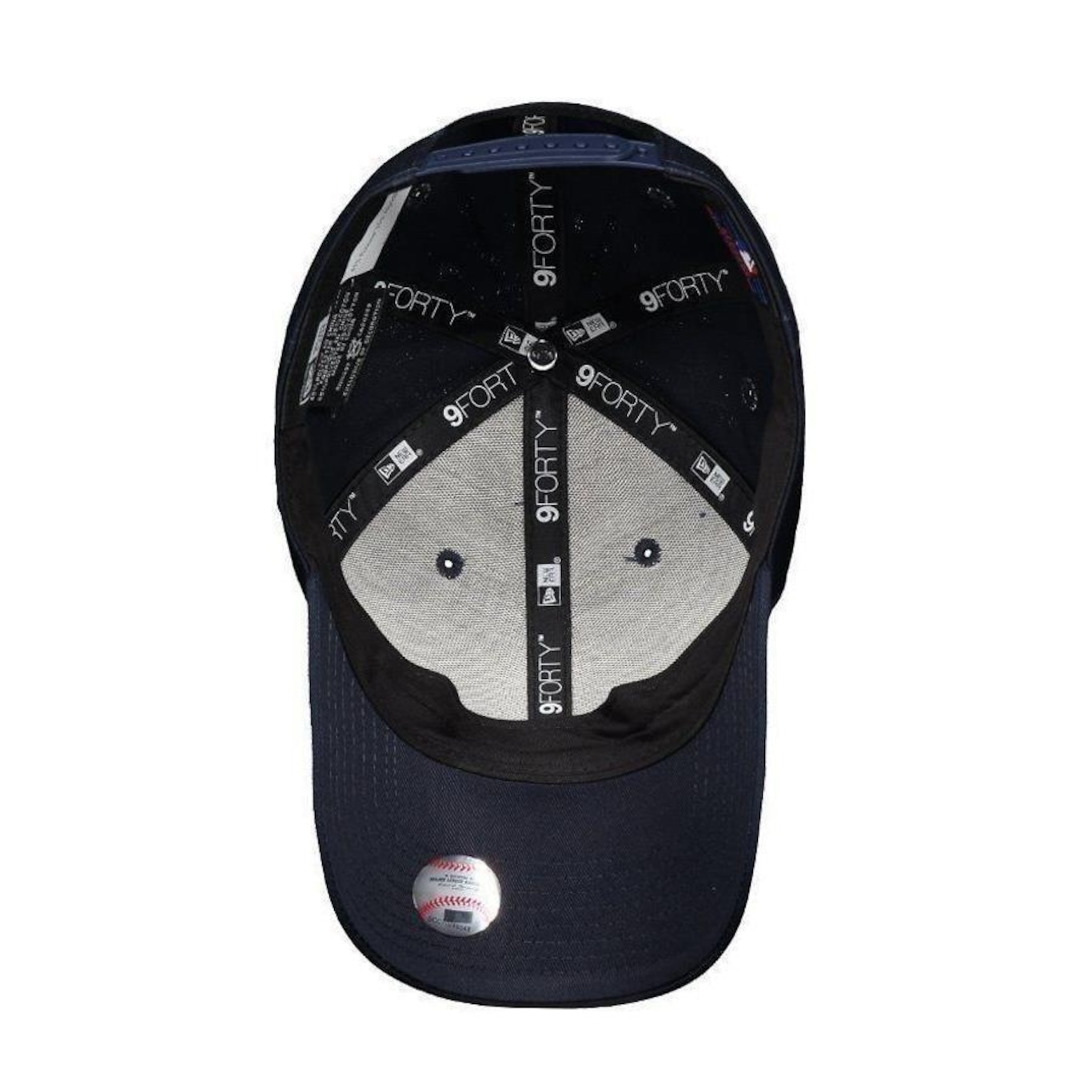 Boné Aba Curva New Era 940 New York Yankees Mini Logo - Snapback - Adulto - Foto 4