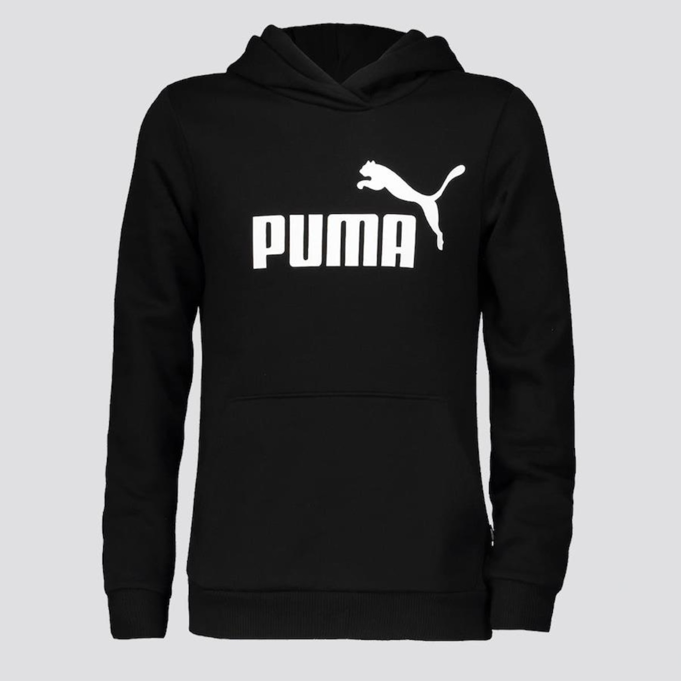 Blusão de Moletom Puma Essential Logo - Infantil - Foto 1