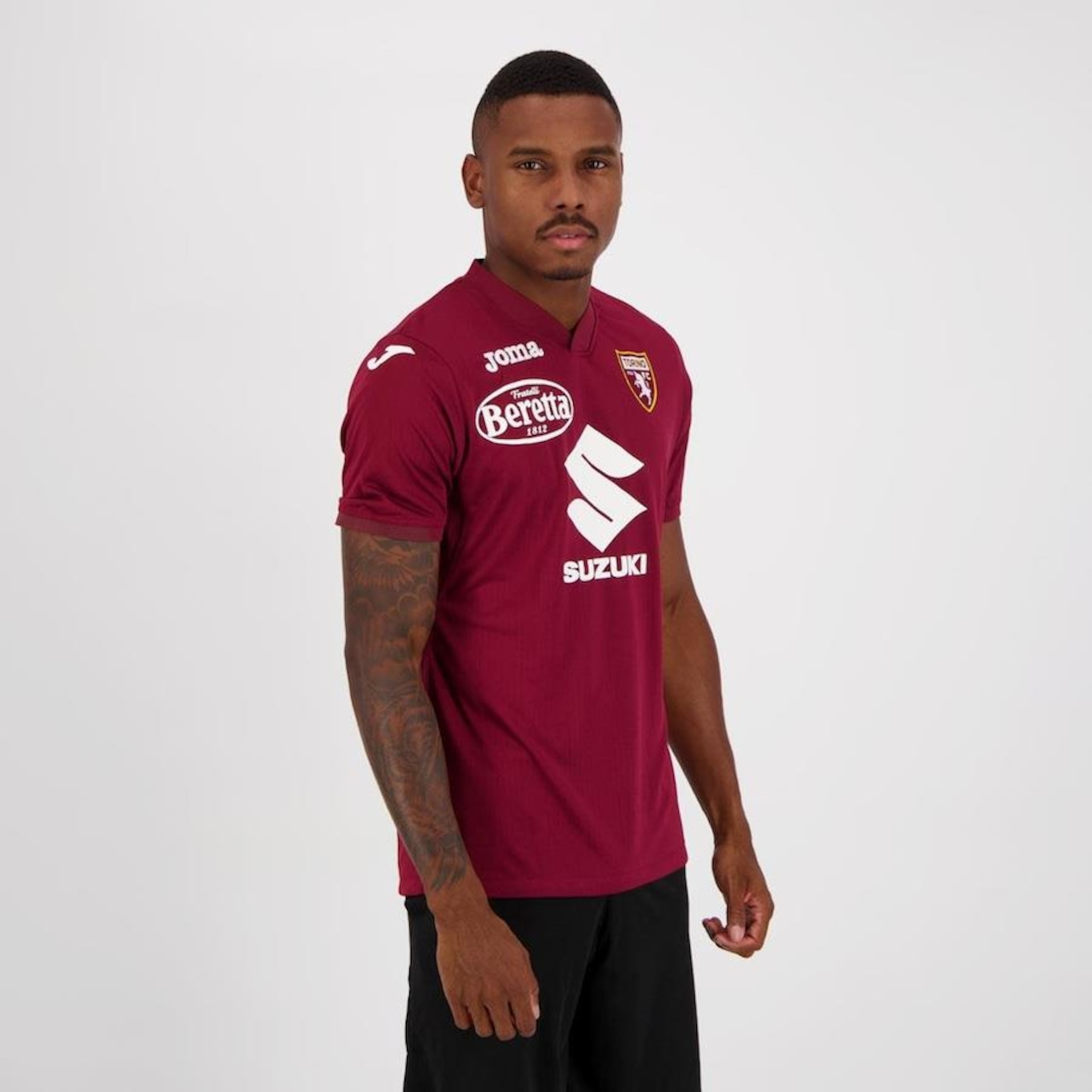 CAMISA TORINO FC HOME 23/24 TORCEDOR-JOMA-MASCULINA-VINHO