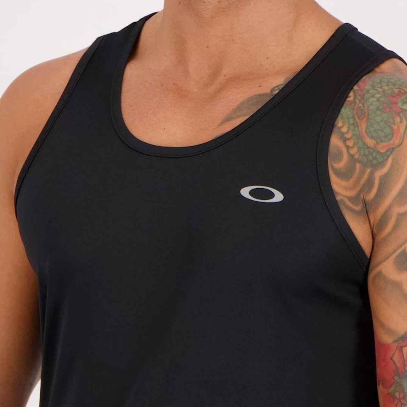 Camiseta Oakley Daily Sport LS III Manga Longa Preta Preto