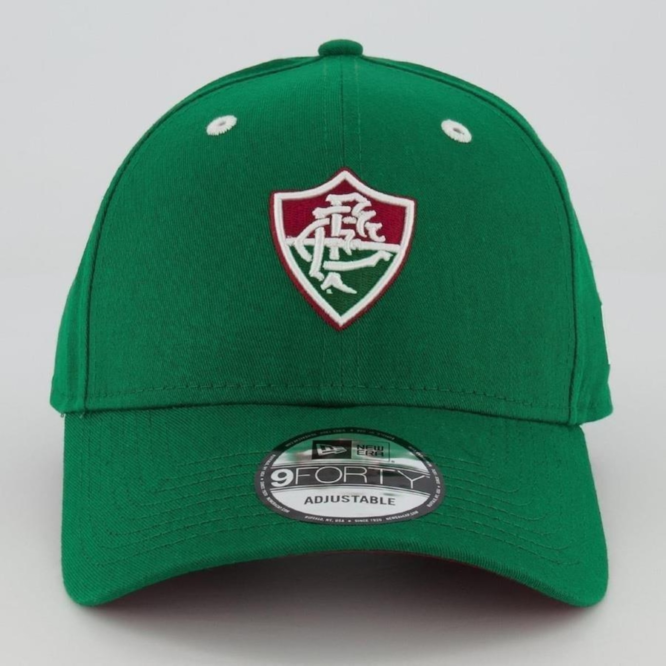 Boné Aba Curva New Era Fluminense FFC 940 - Snapback - Adulto - Foto 2