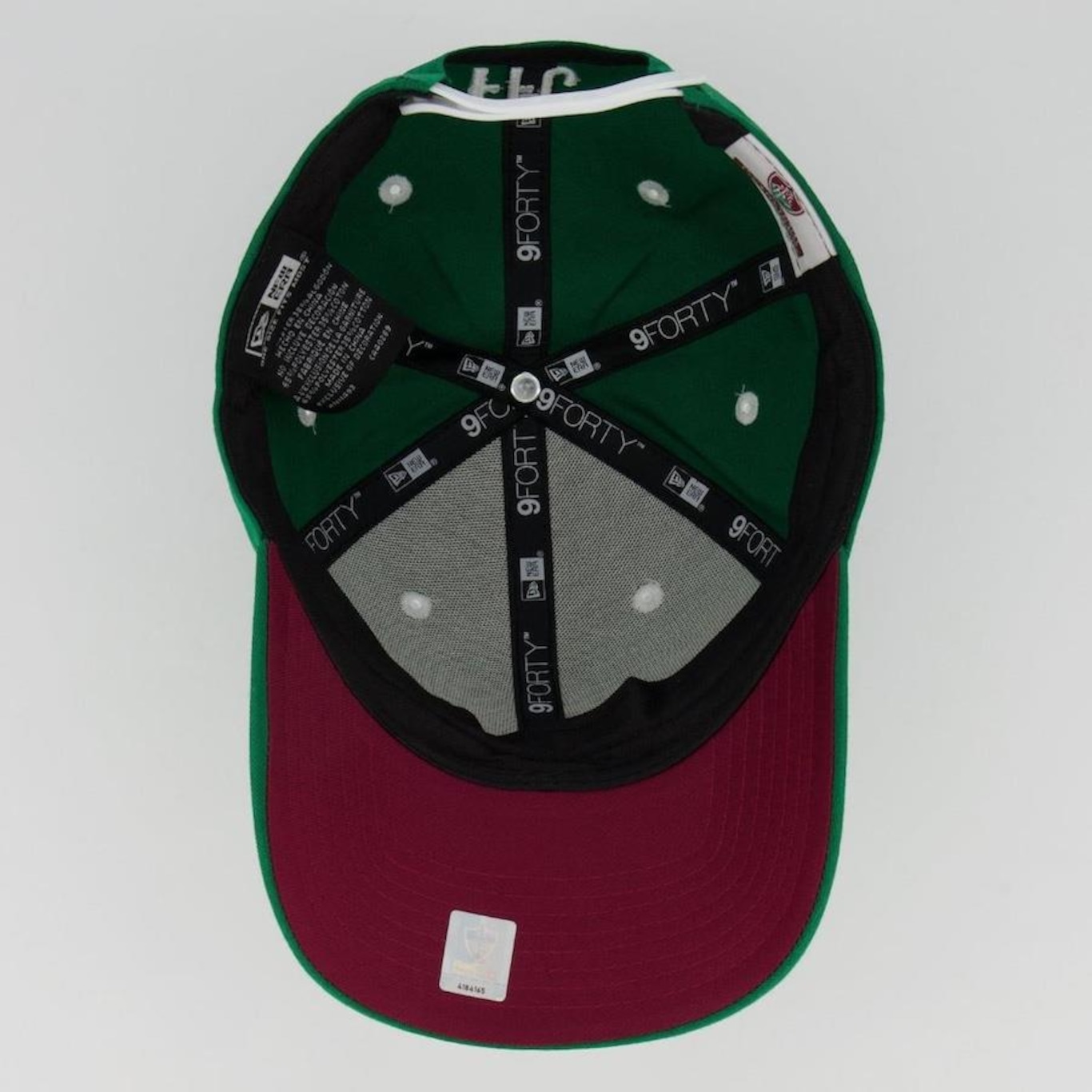 Boné Aba Curva New Era Fluminense FFC 940 - Snapback - Adulto - Foto 4