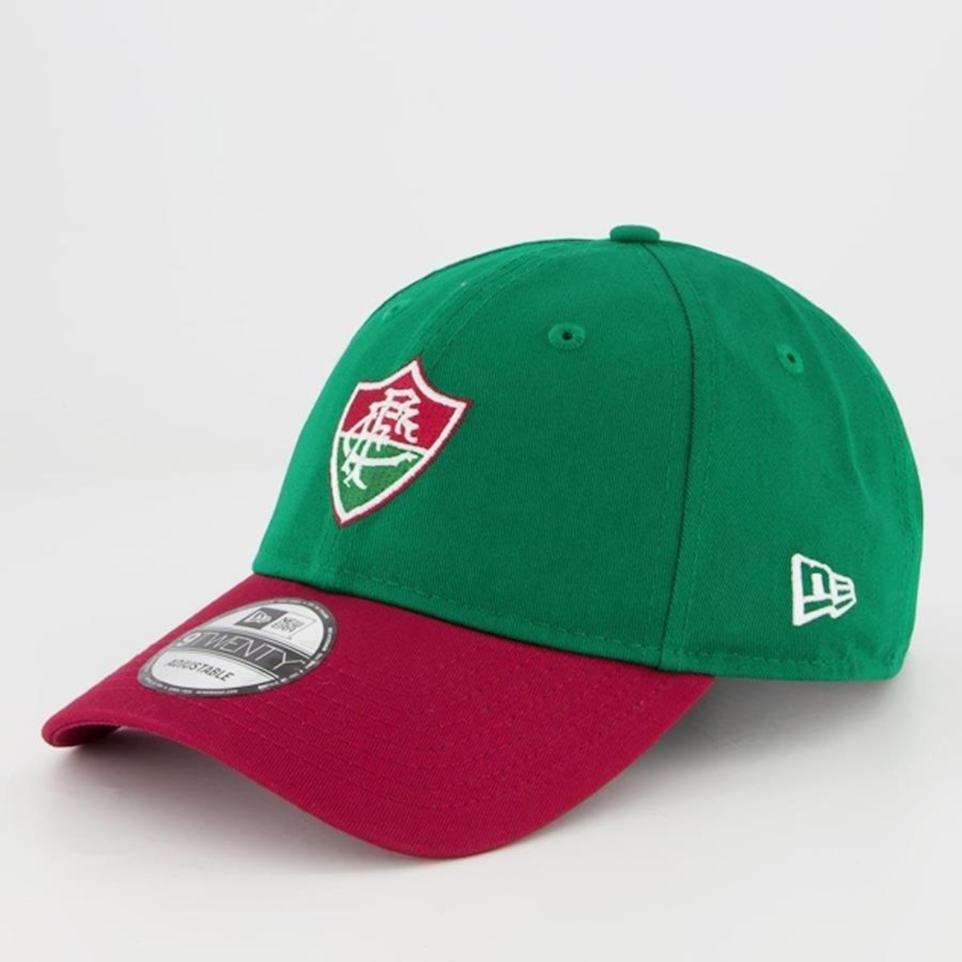 Boné Aba Curva New Era 3930 Fluminense - Strapback - Adulto - Foto 1