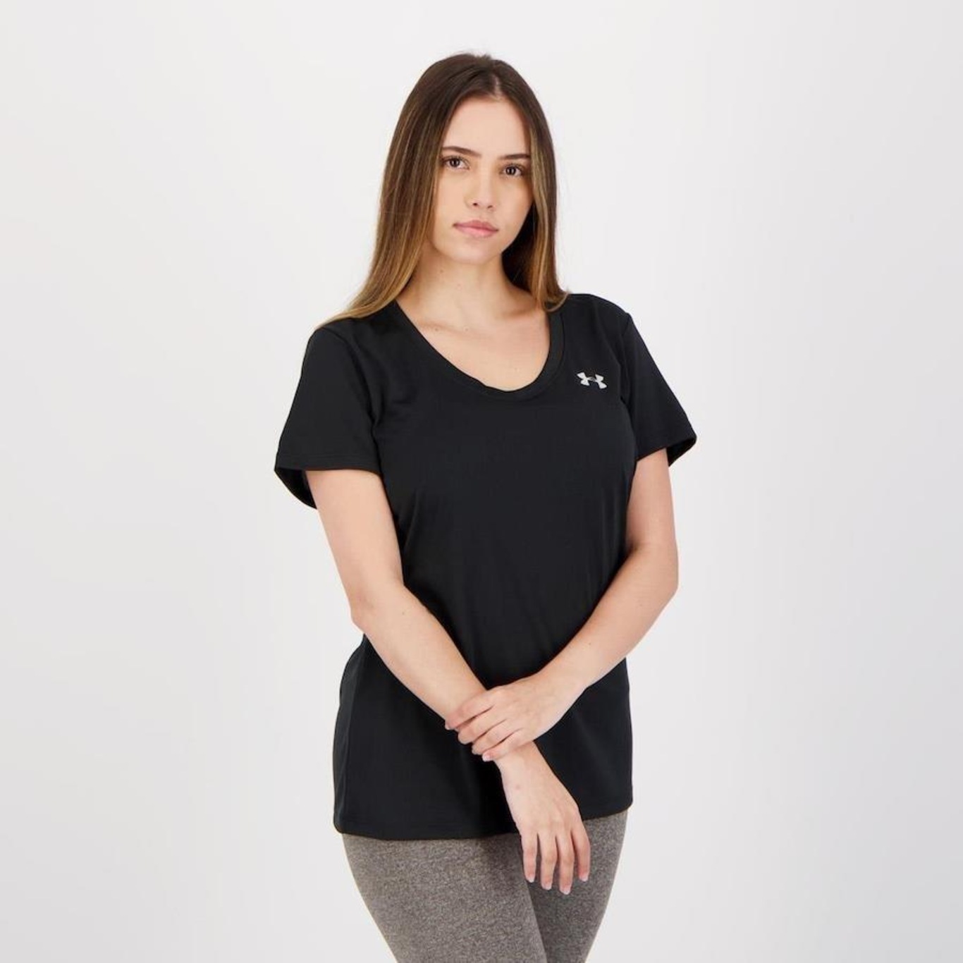 Camiseta Under Armour Tech SSV Solid - Feminina - Foto 2