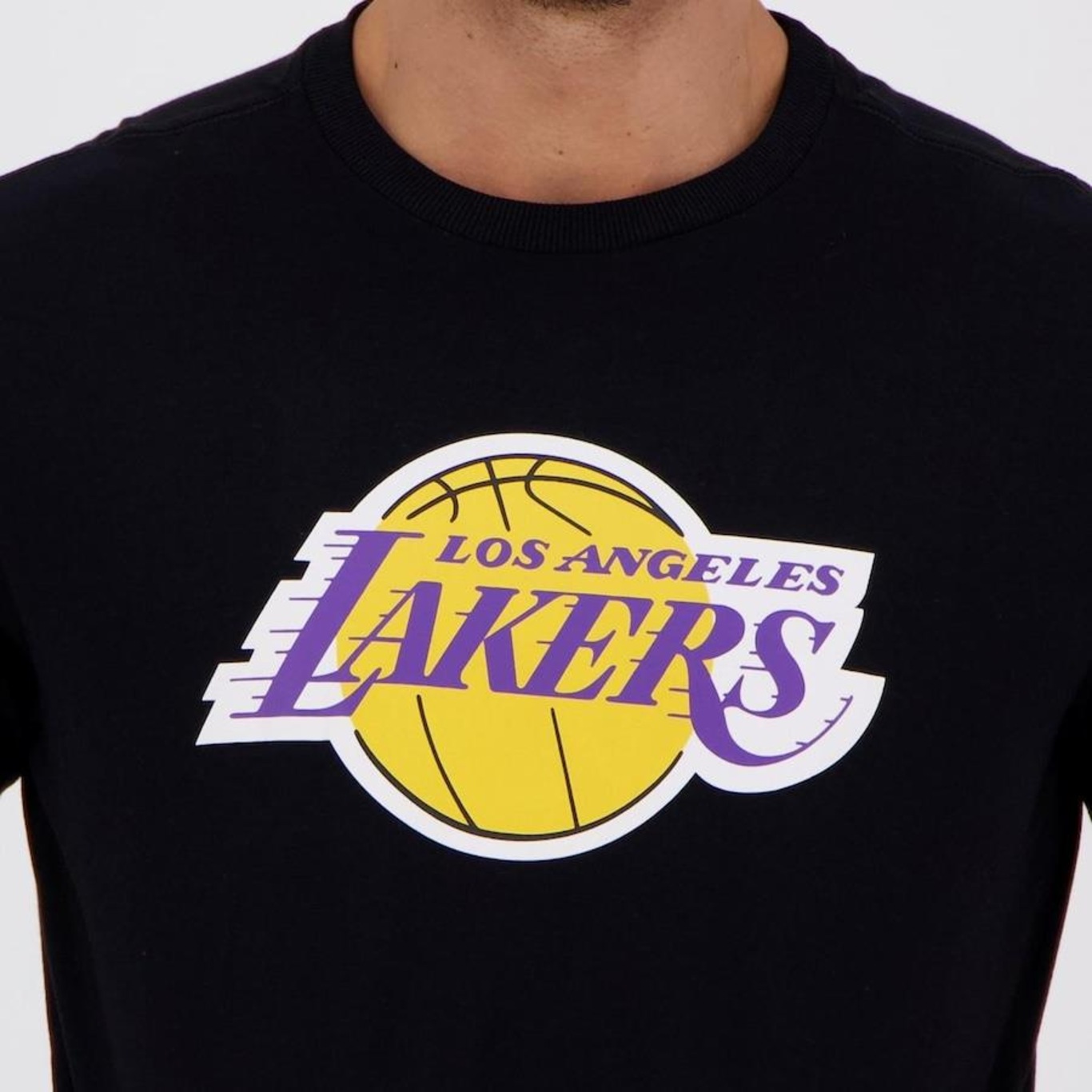 Camiseta New Era NBA Los Angeles Lakers 1947 - Masculina - Foto 4