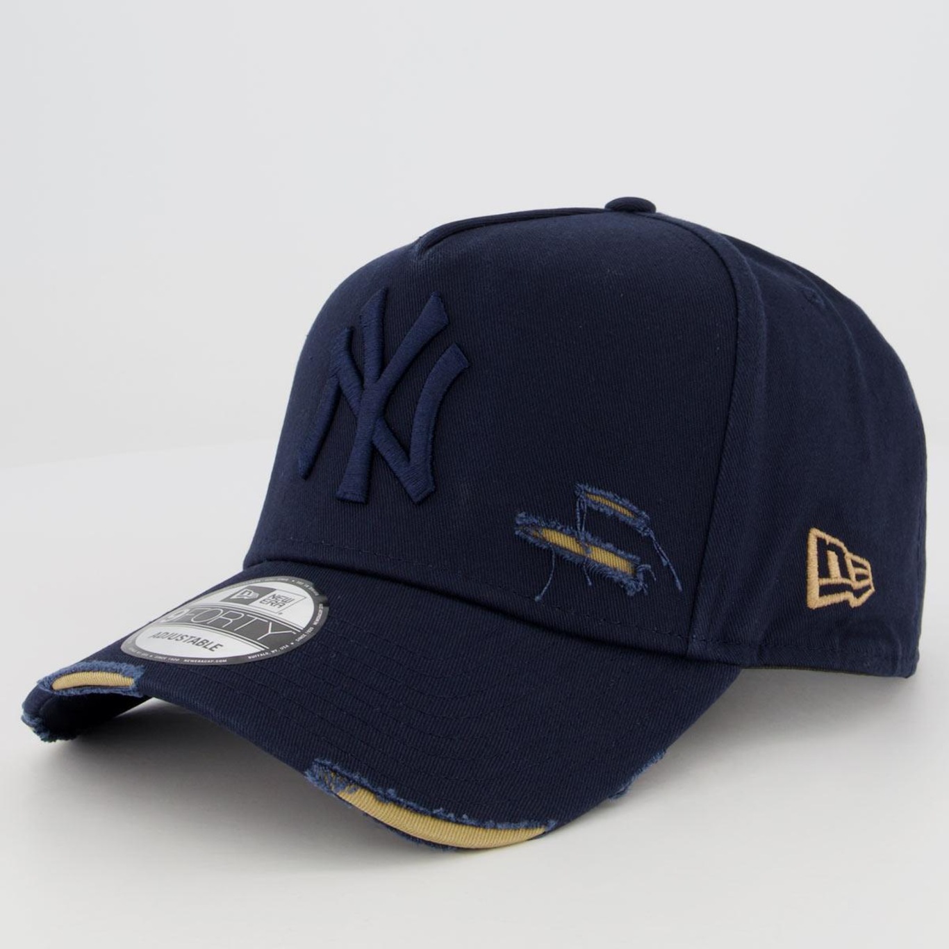 Boné New Era MLB New York Yankees Damage - Snapback - Adulto - Foto 1