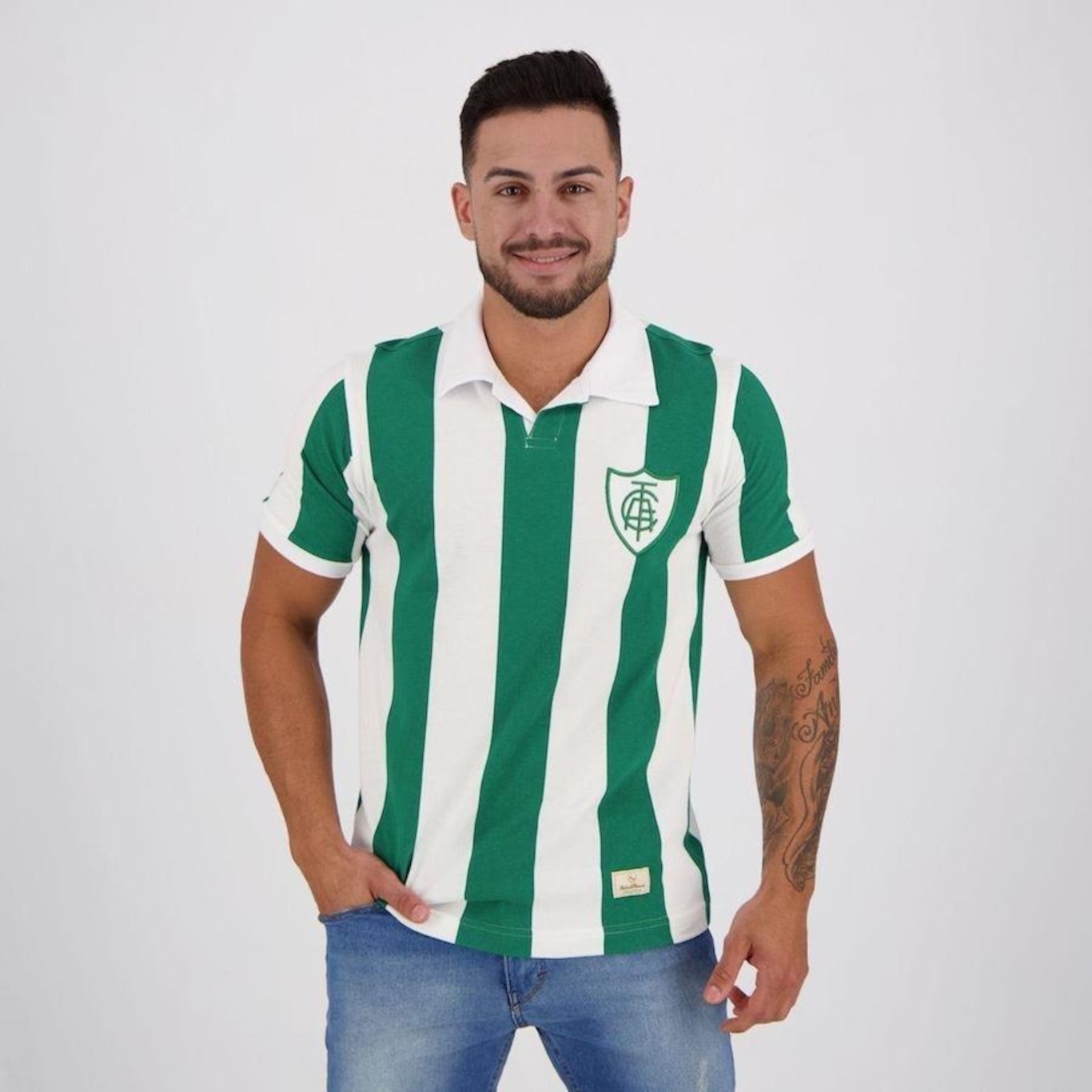 Camisa do América Mineiro Retrô 1997 - Masculina - Foto 1