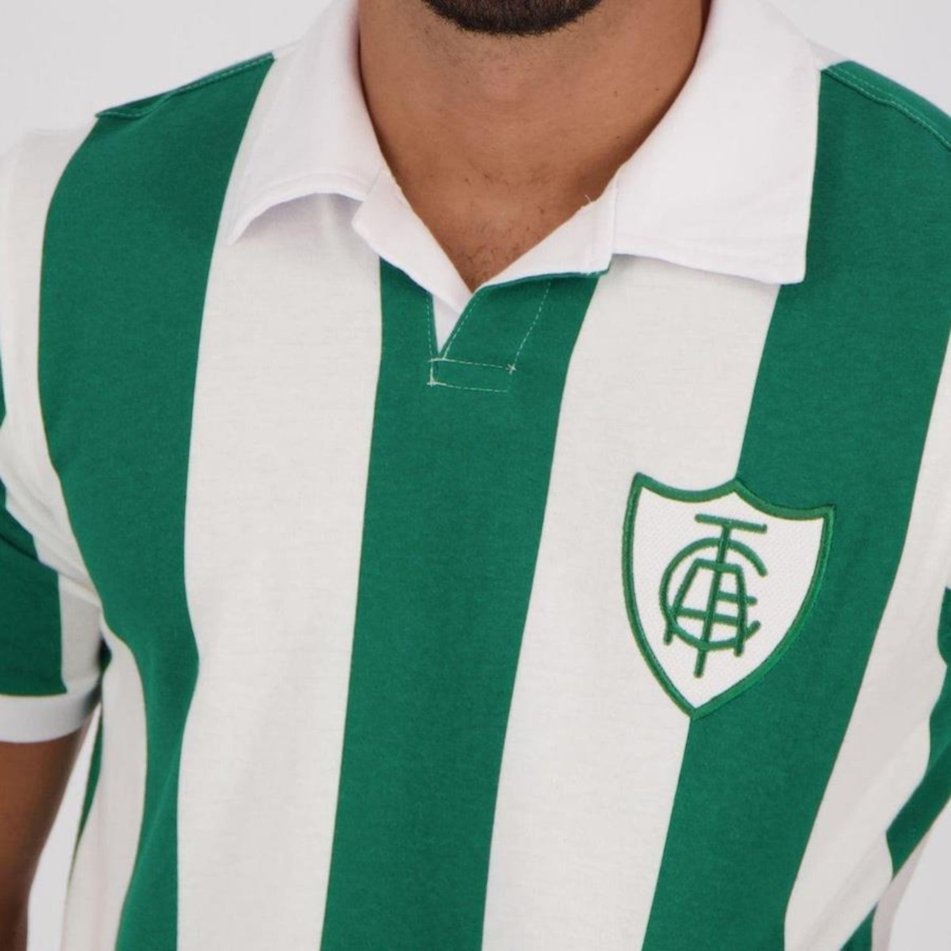 Camisa do América Mineiro Retrô 1997 - Masculina - Foto 4