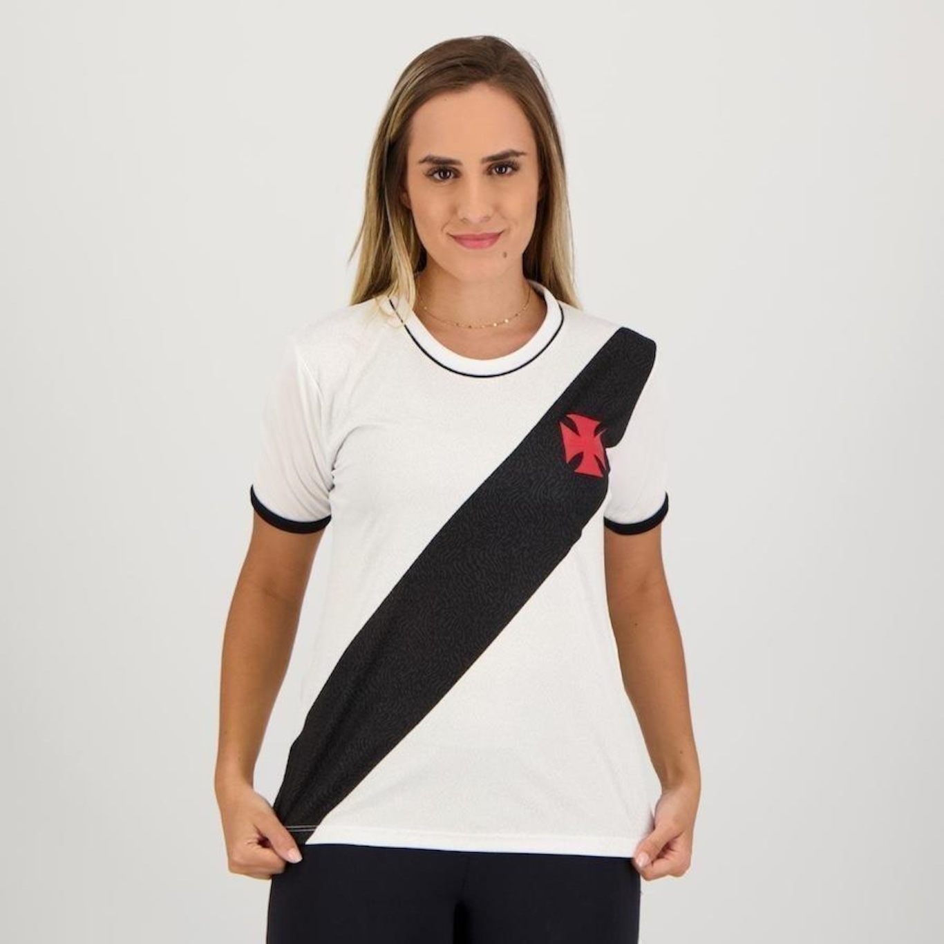 Camiseta do Vasco Feminina Braziline Caravel - Foto 1