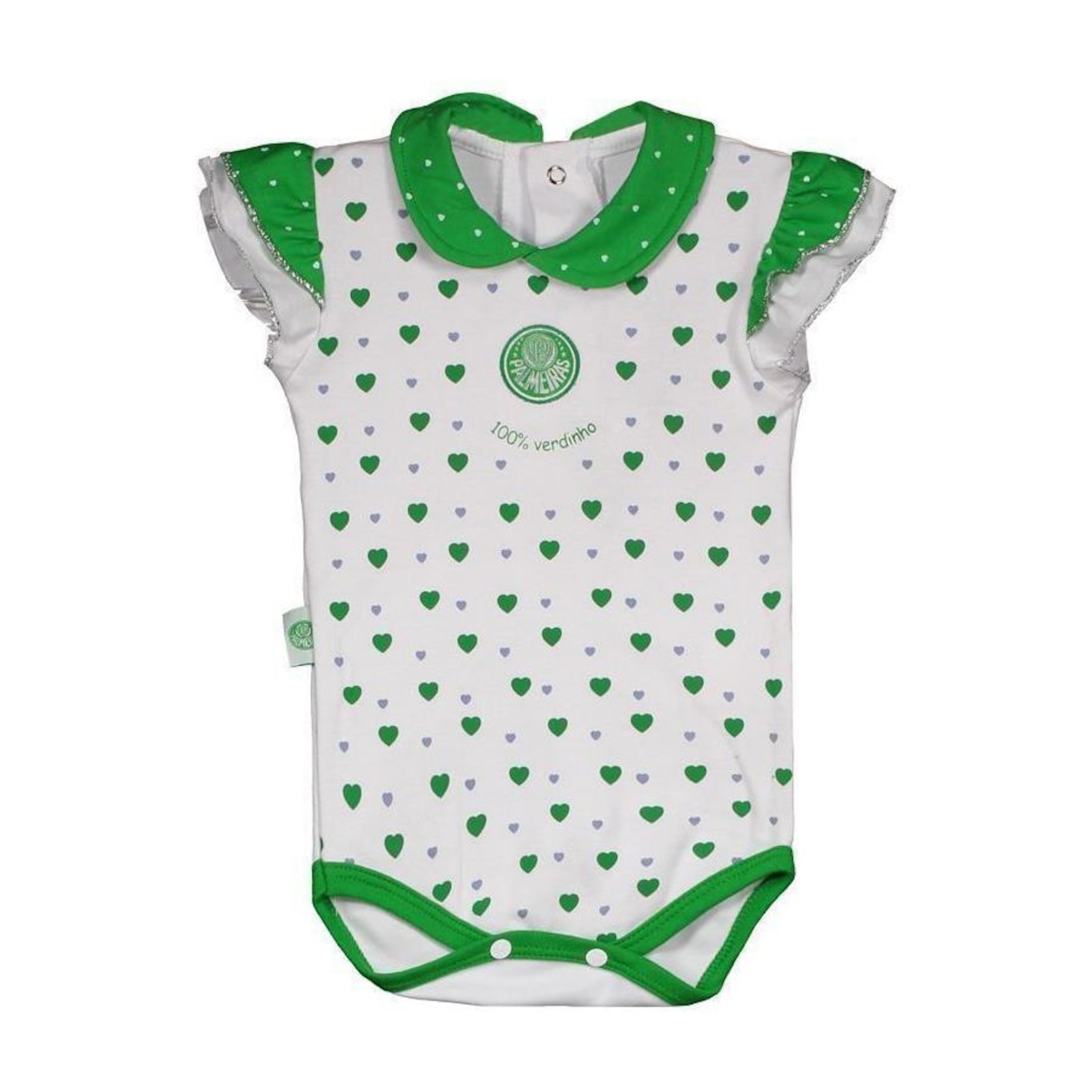 Body do Palmeiras Reve Dor Heart - Infantil - Foto 1