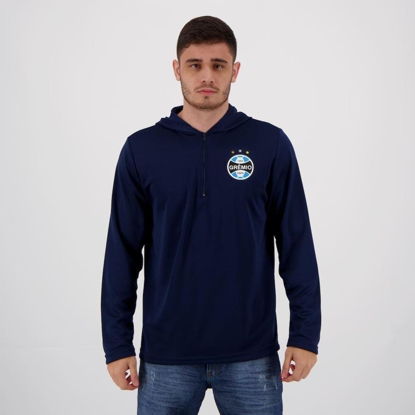 Blusão do Grêmio Hoodie - Masculino - Foto 1