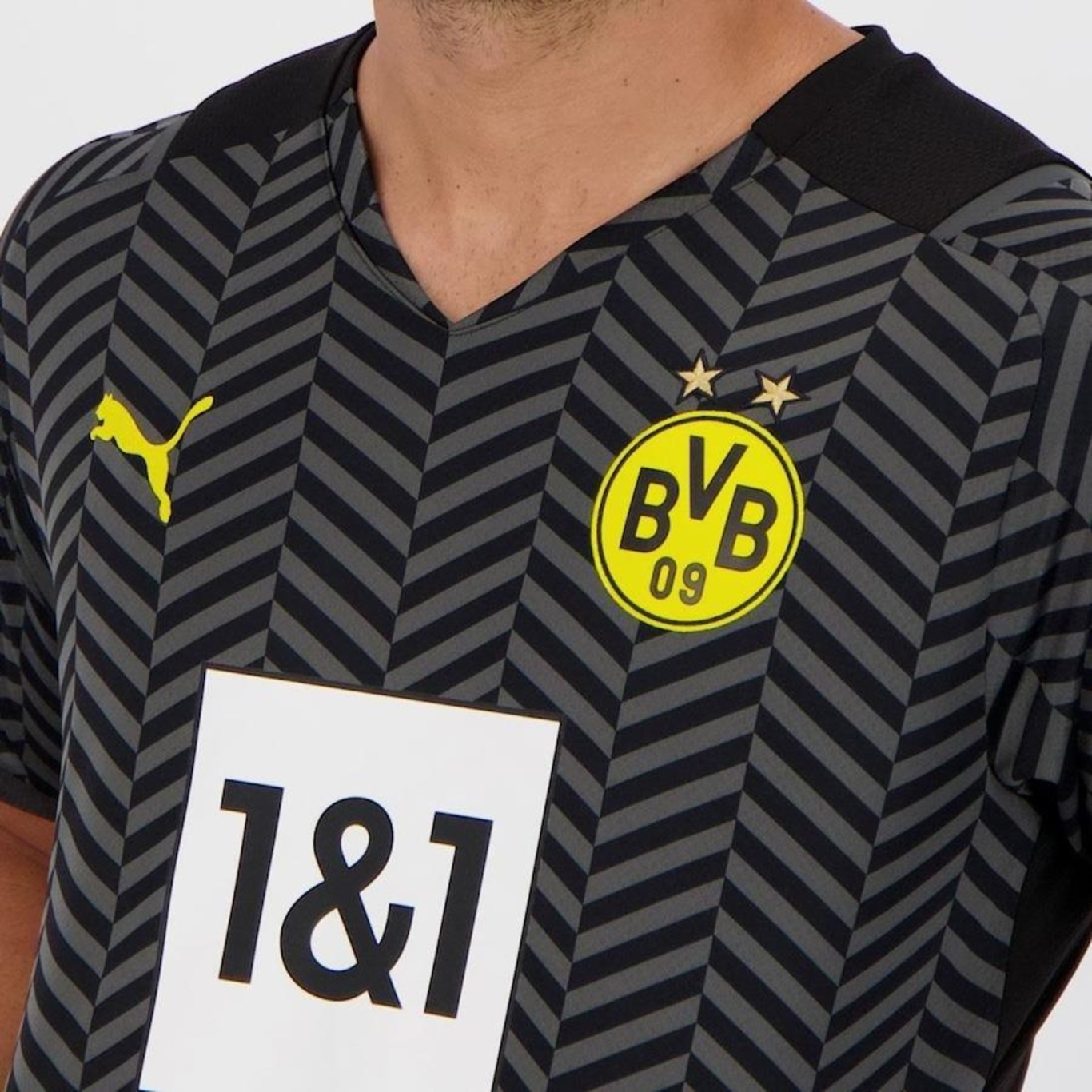 Camisa Borussia Dortmund II 21/22 Puma - Masculina - Foto 4