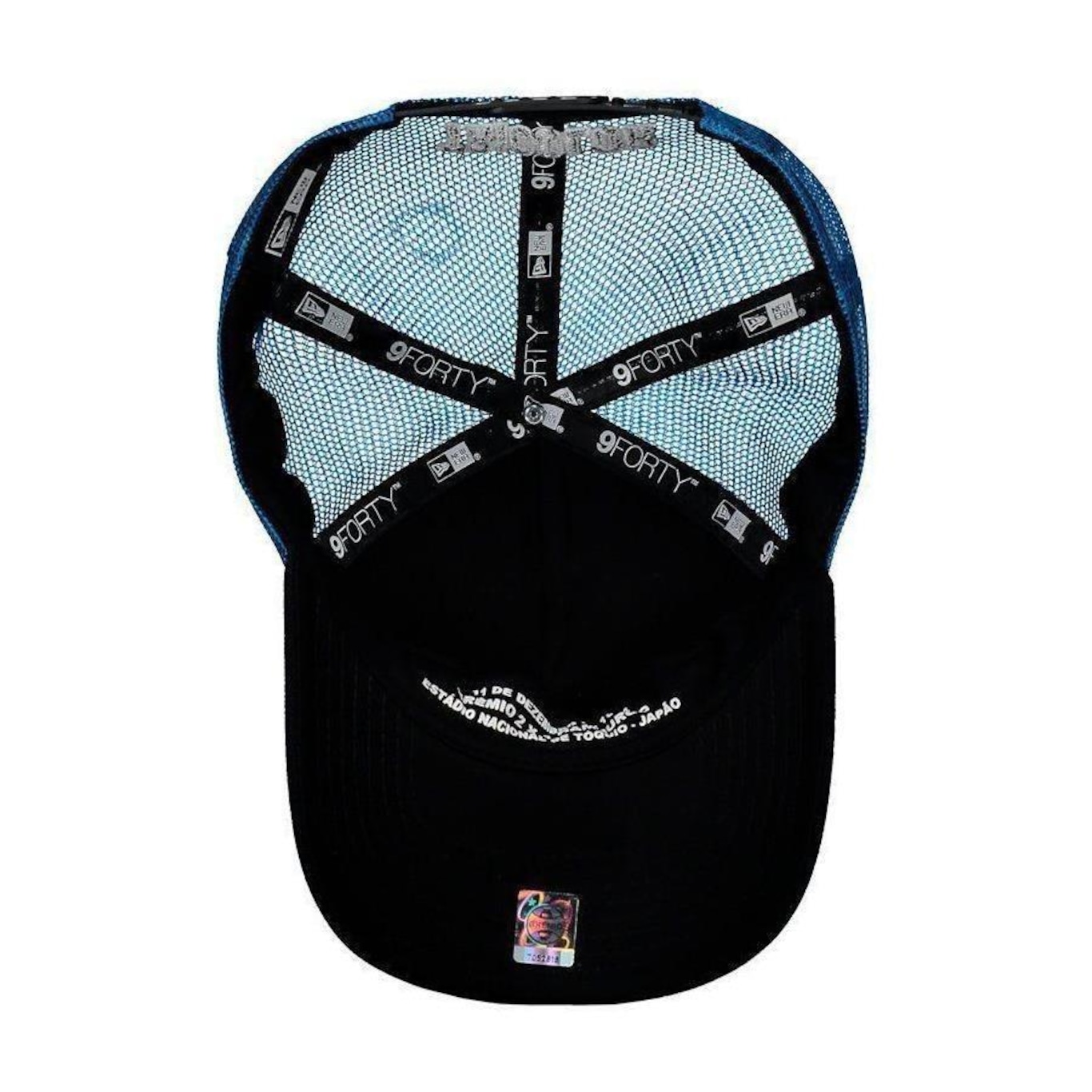 Boné Aba Curva New Era Grêmio 940 Trucker - Snapback - Adulto - Foto 4