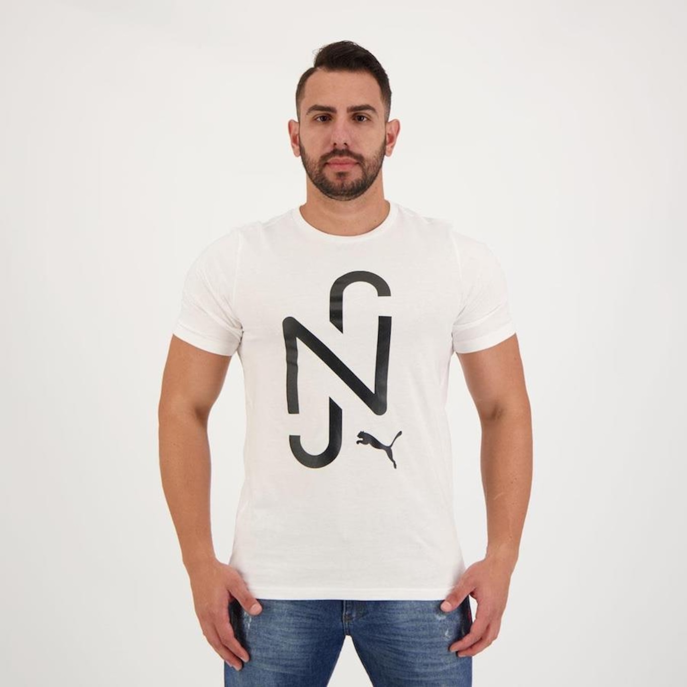 Camiseta Puma NJR Goal Casuals - Masculina - Foto 1