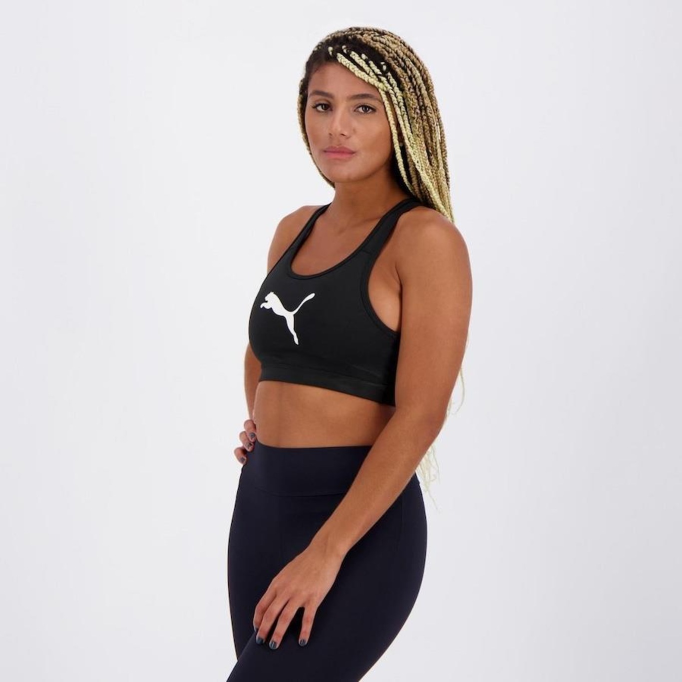 Top Fitness Puma 4Keeps BRA - Adulto - Foto 2