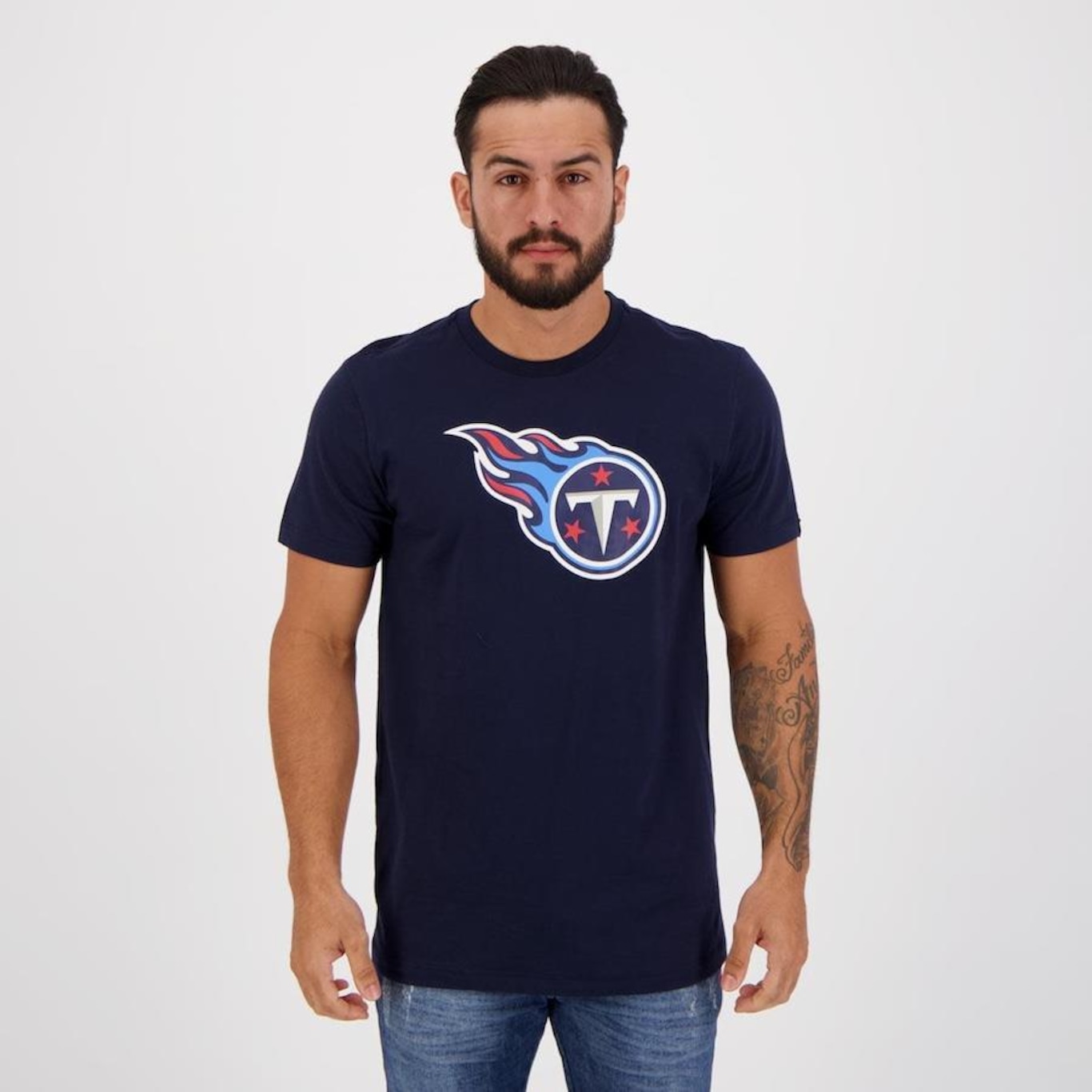 Camiseta New Era NFL Tennessee Titans - Masculina - Foto 1