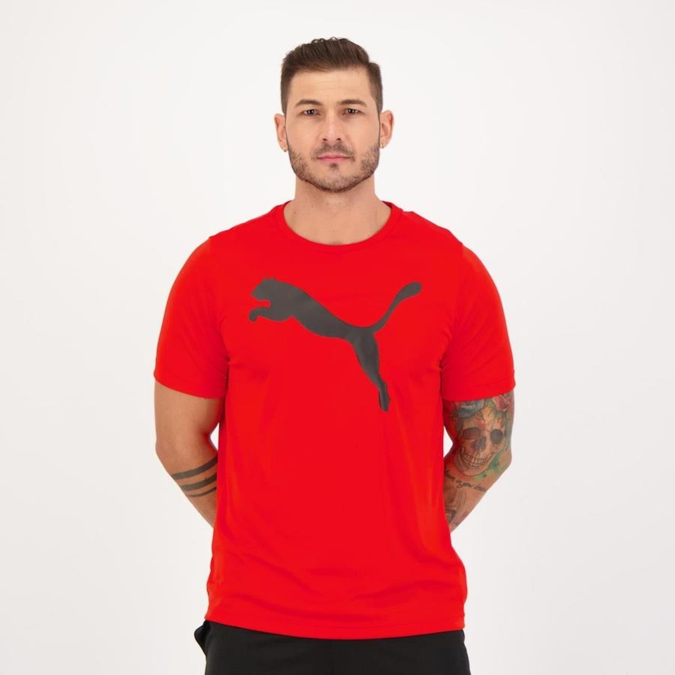 Camiseta Puma Active Big Logo 22 - Masculina - Foto 1