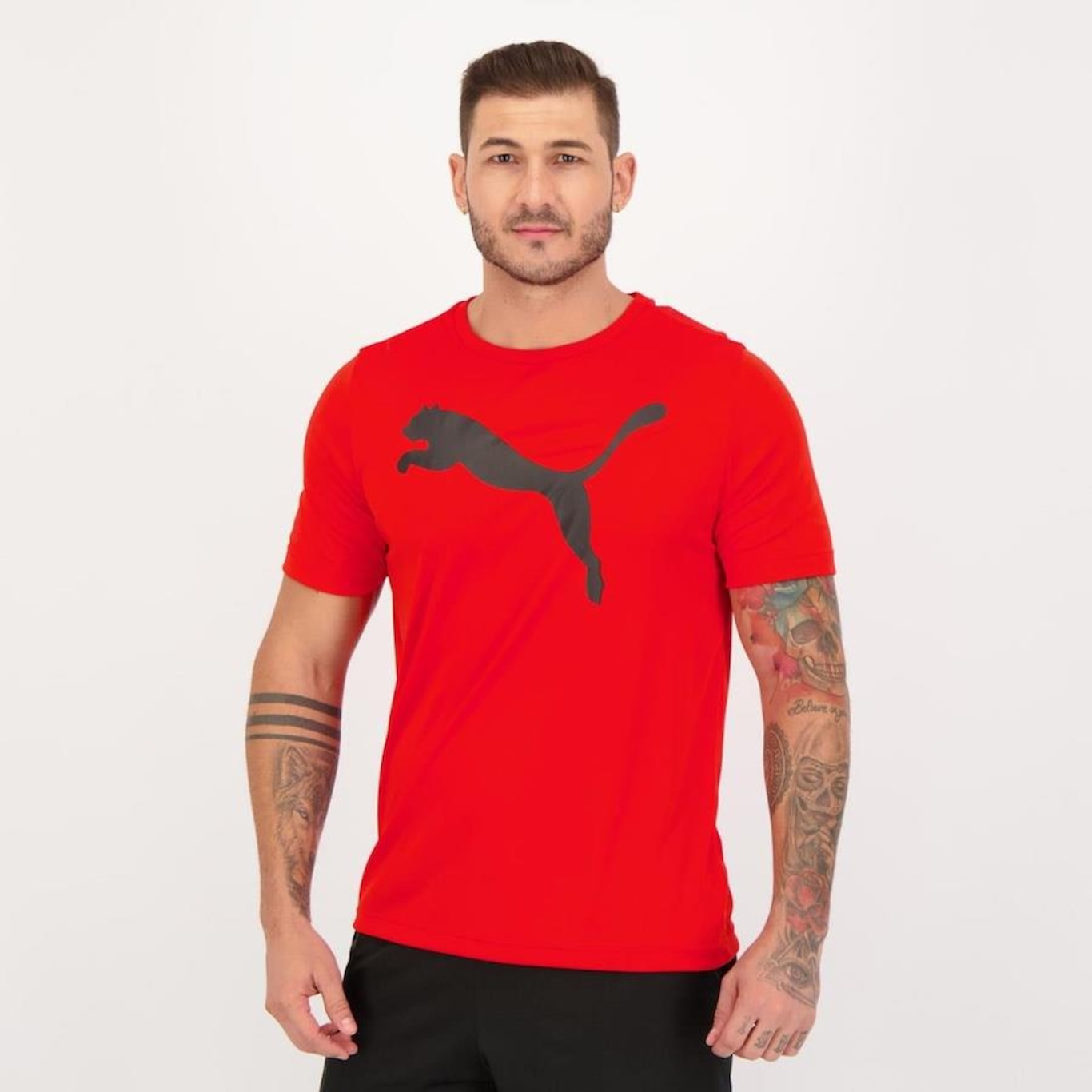 Camiseta Puma Active Big Logo 22 - Masculina - Foto 2