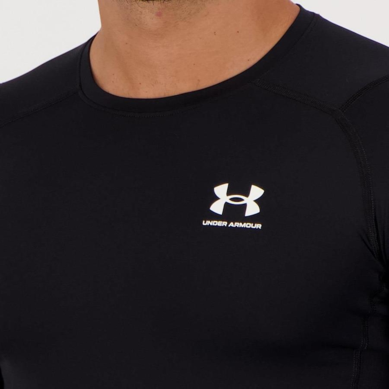 Camisa de Compressão Under Armour HG - Masculina - Foto 4