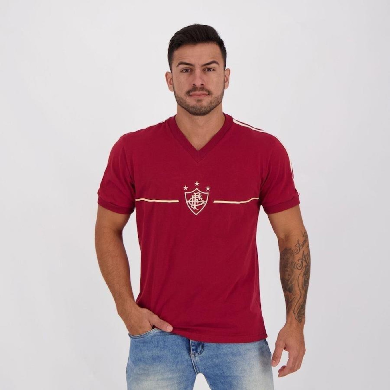 Camisa do Fluminense Retrô 2012 - Masculina - Foto 1