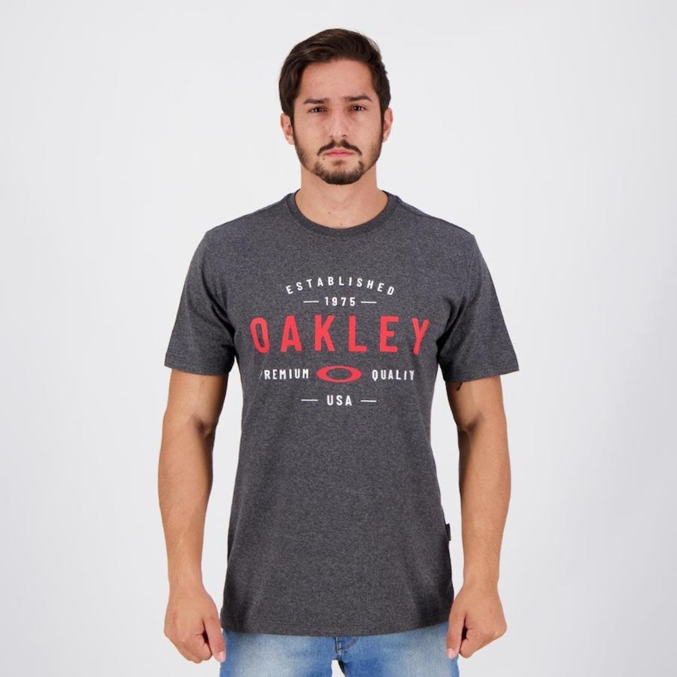 Camiseta Oakley Premium Quality Masculina Off White - Radical